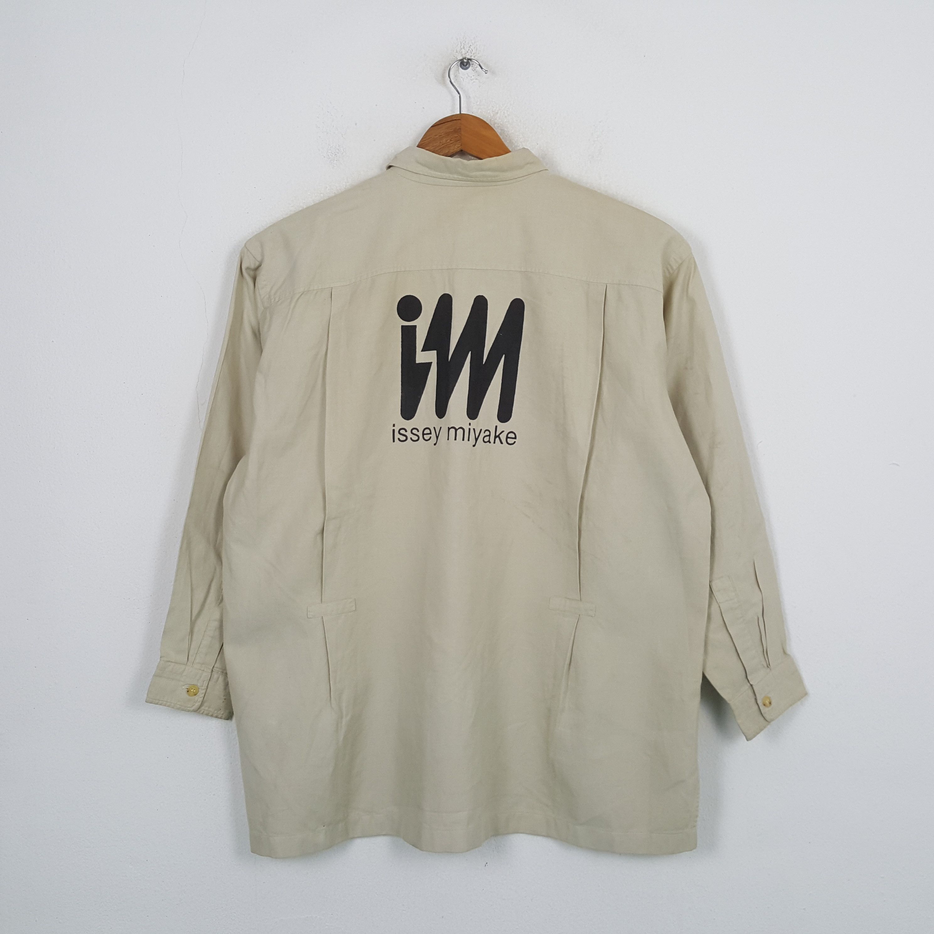 Vintage Issey Miyake Japanese Designer Shirt C299N75