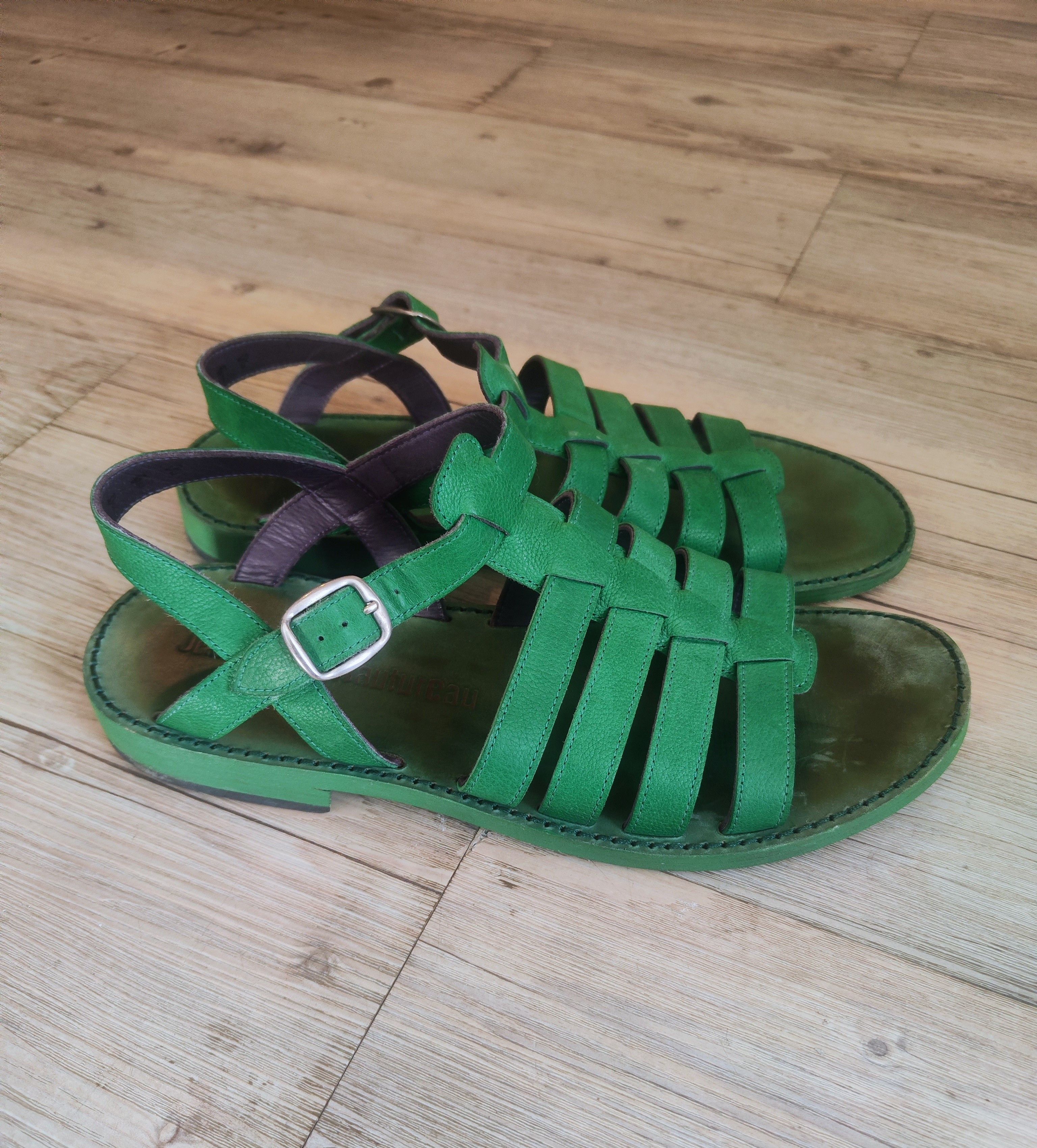 Jean Baptiste Rautureau Gladiator sandal.Like Jacquemus or Dries van Noten Size US 9.5 / EU 42-43 - 2 Thumbnail