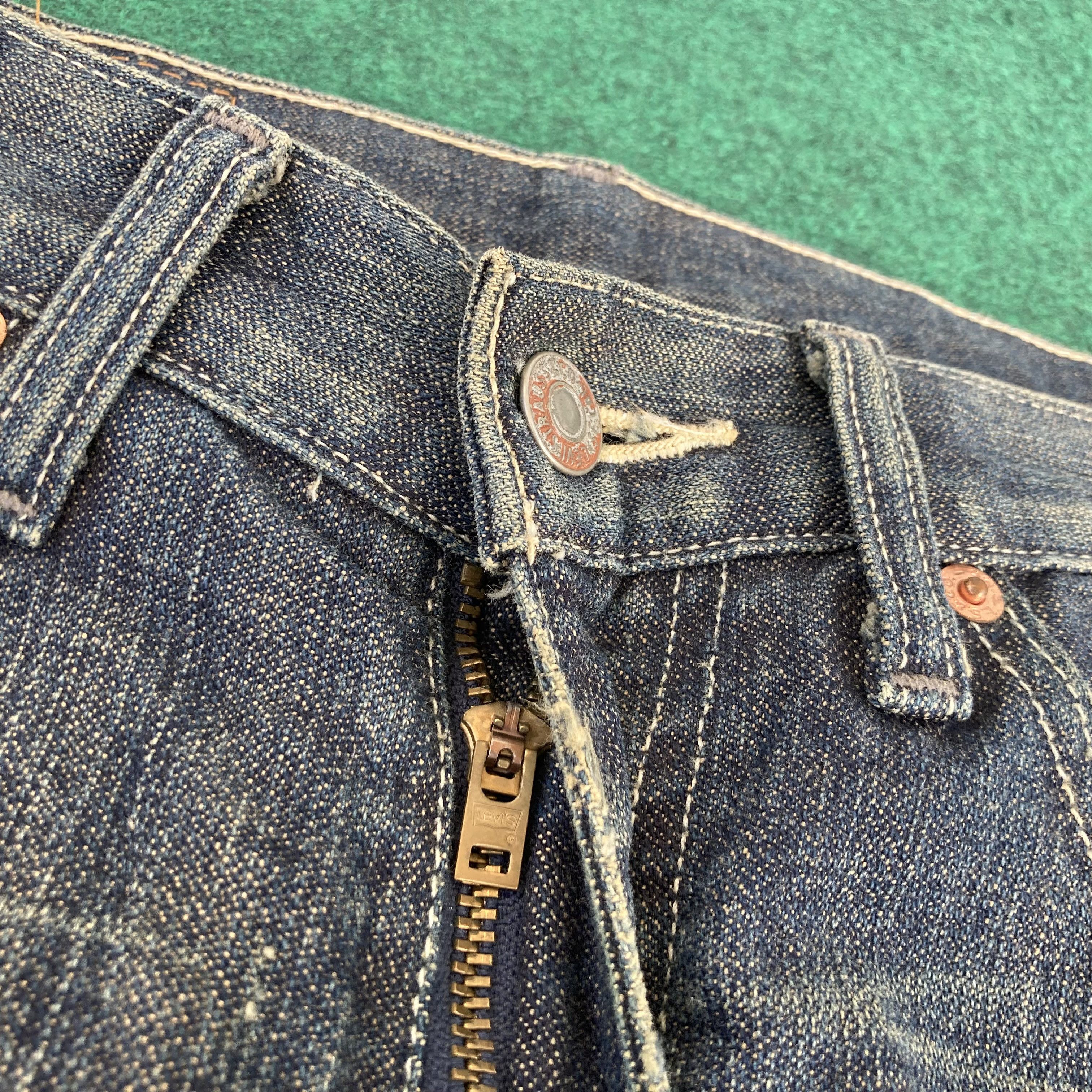 Levi's 29x33.5 Vtg Levis 517 Denim Flared Bootcut Sz 29 Faded Jeans Size US 29 - 4 Thumbnail