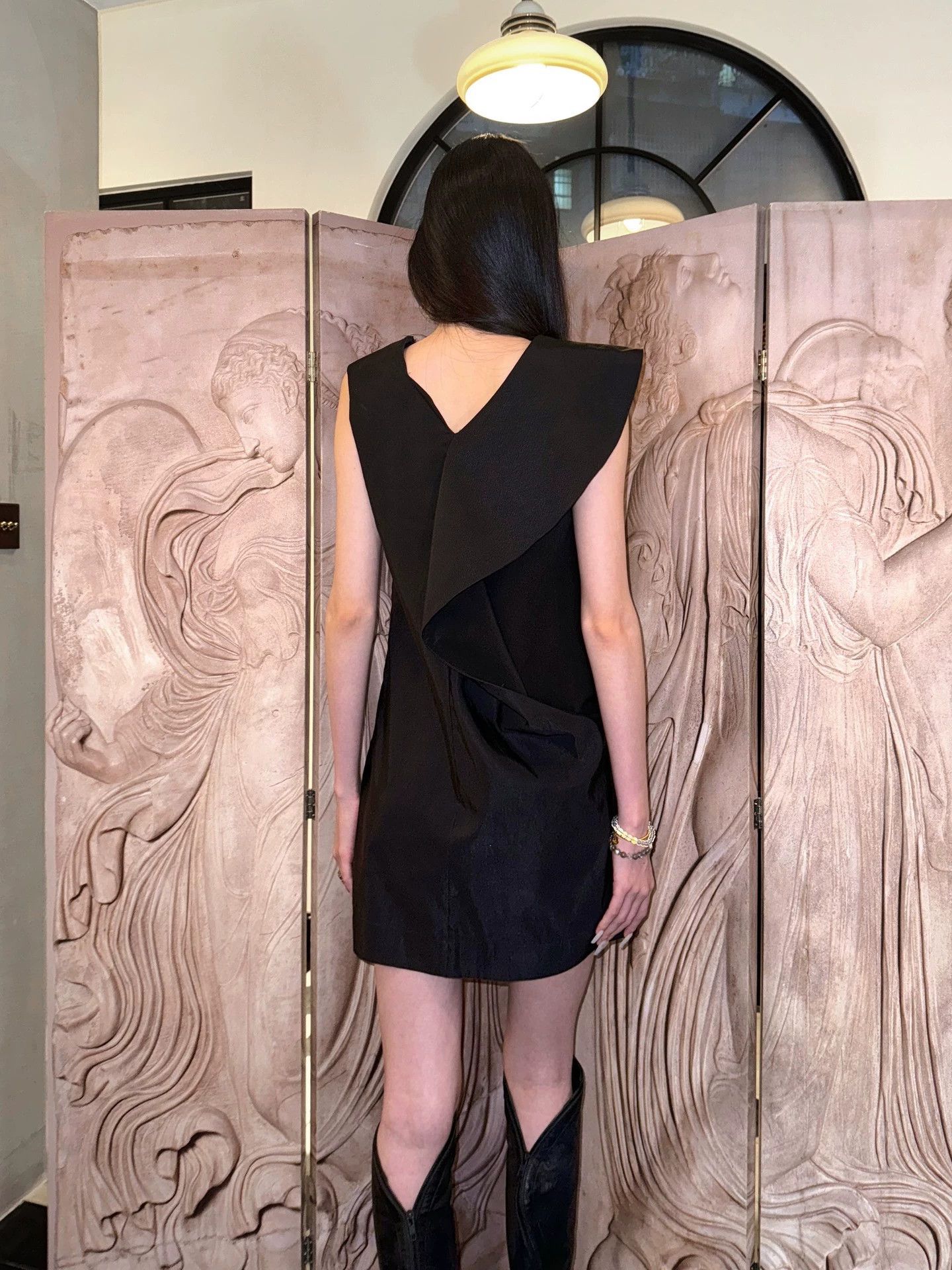 Essentiel Antwerp Antwerp Vintage Asymmetric Straight Dress 36 Size XS / US 0-2 / IT 36-38 - 8 Thumbnail