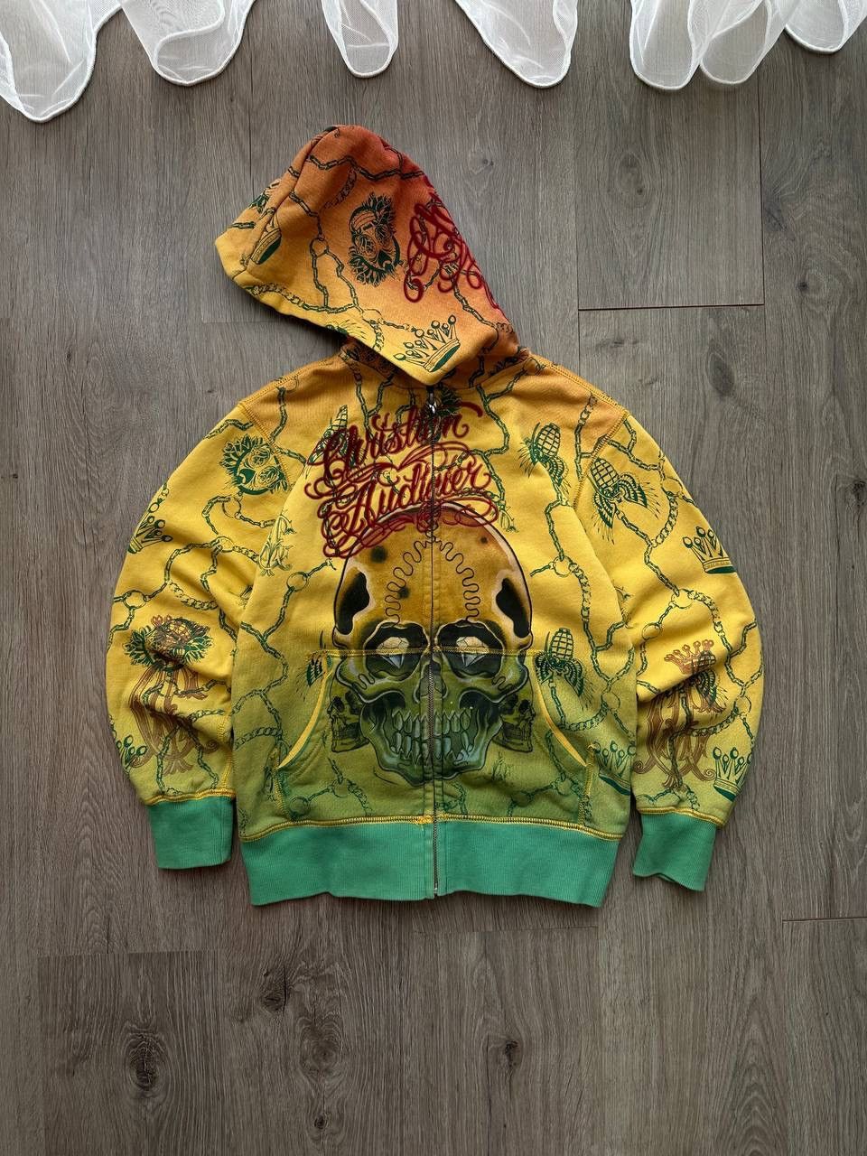 Christian Audigier × Ed Hardy × Vintage Vintage Ed Hardy Christian Audigier Hoodie Size US S / EU 44-46 / 1 - 4 Thumbnail