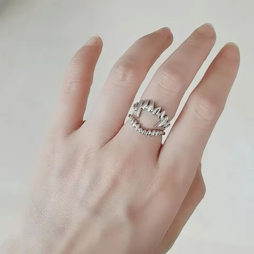 Designer × Jewelry Resizeable Vampire Set Rings Size ONE SIZE - 2 Thumbnail