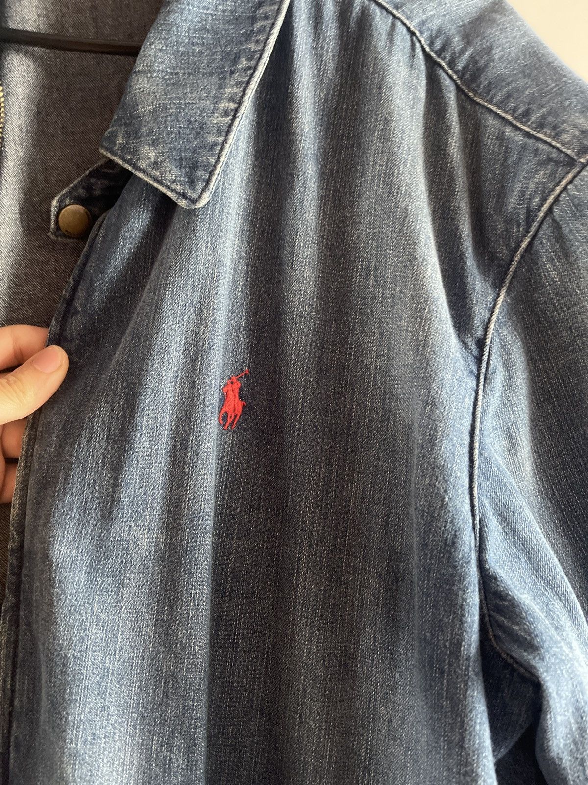 Polo Ralph Lauren Vinatge Ralph Lauren Denim jacket Size US XL / EU 56 / 4 - 1 Thumbnail
