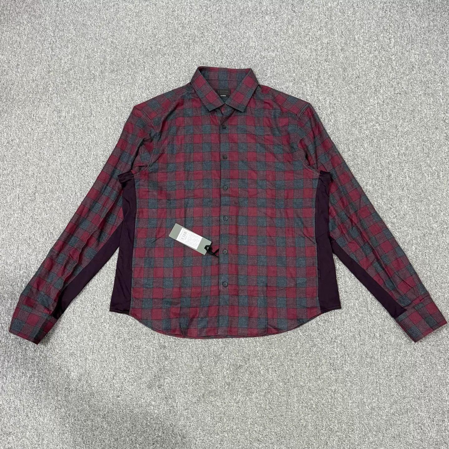 Ermenegildo Zegna Zegna Check Long Sleeve Shirt XL Unused With Tags Size US XL / EU 56 / 4 - 1 Thumbnail