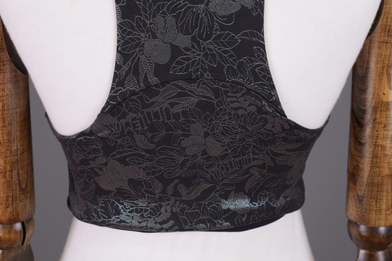 Lululemon Lululemon Athletica Gray Floral Top Sleeveless Shirt Size 6 Size M / US 6-8 / IT 42-44 - 12 Thumbnail