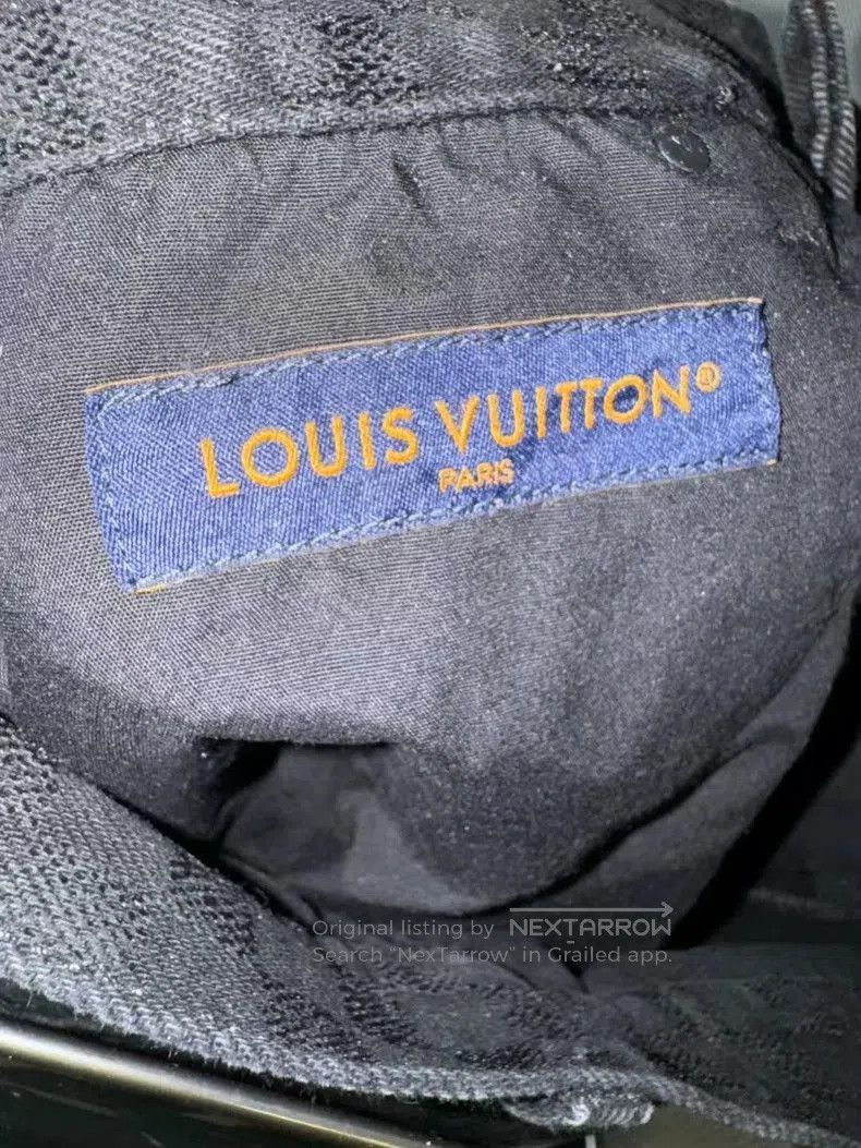 Louis Vuitton Louis Vuitton SS25 Check Flocked Jeans. Size US 27 - 4 Thumbnail