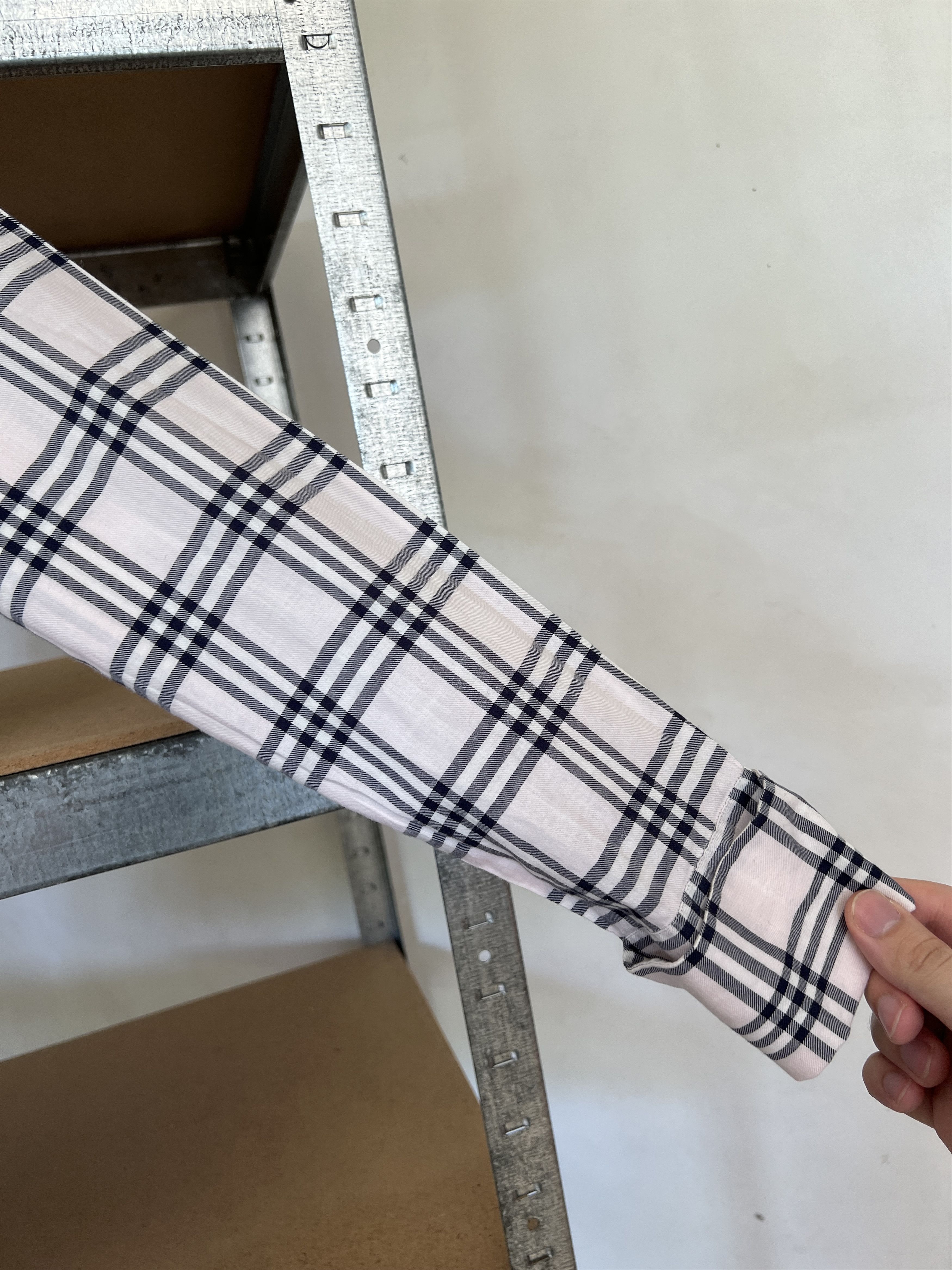 Burberry Burberry London Vintage 90s Nowa Check Ling Sleeve Shirt Size M / US 6-8 / IT 42-44 - 8 Thumbnail