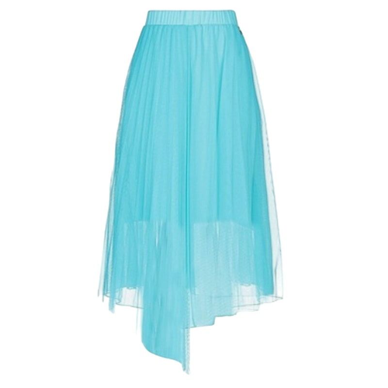 Patrizia Pepe Patrizia Pepe Tulle Knee length skirt Turquoise size 10 Size 32" / US 10 / IT 46 - 1 Thumbnail