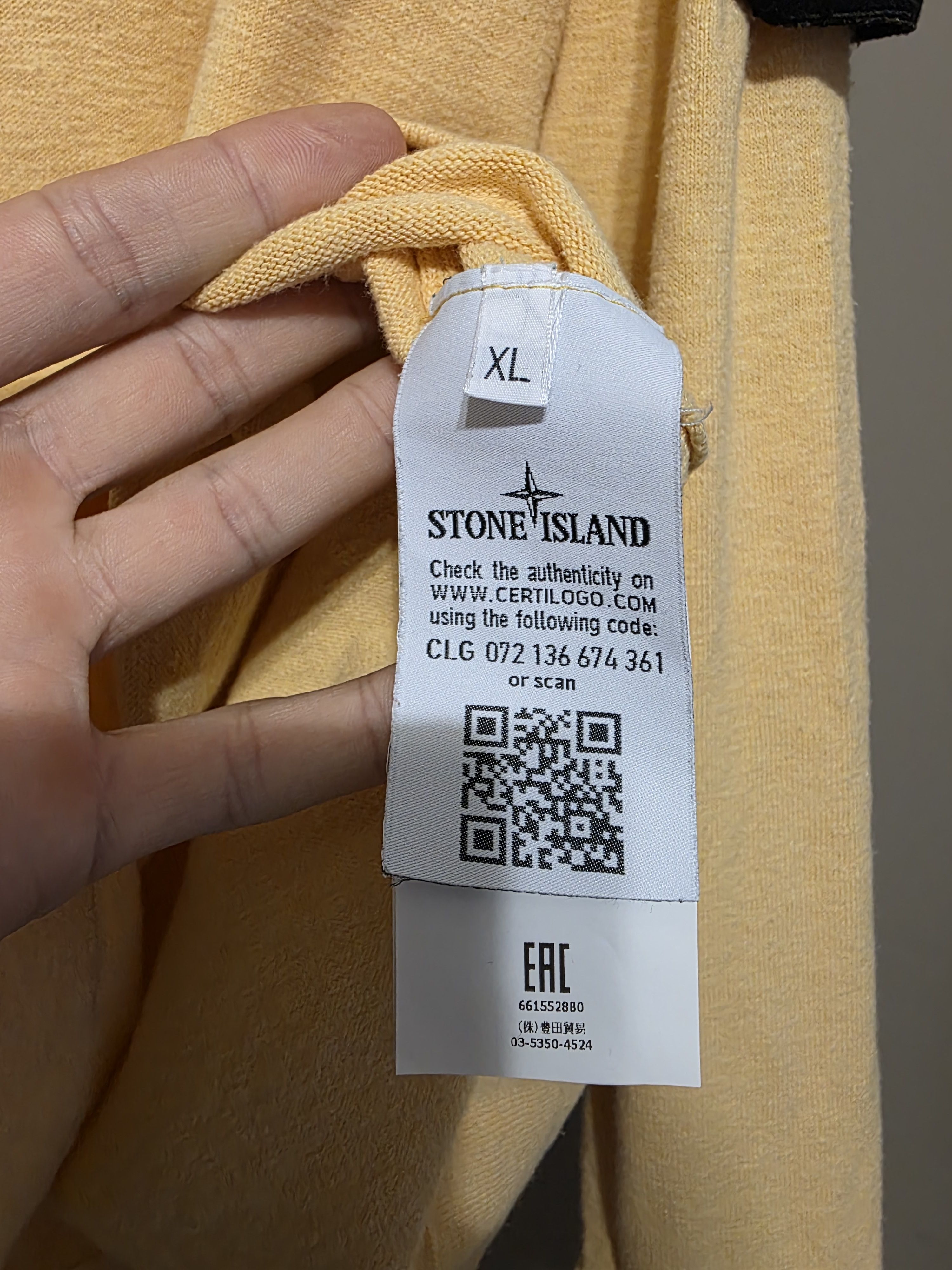 Stone Island Stone Island Crewneck Sweatshirt Compass Patch perfect condi Size US XL / EU 56 / 4 - 7 Thumbnail