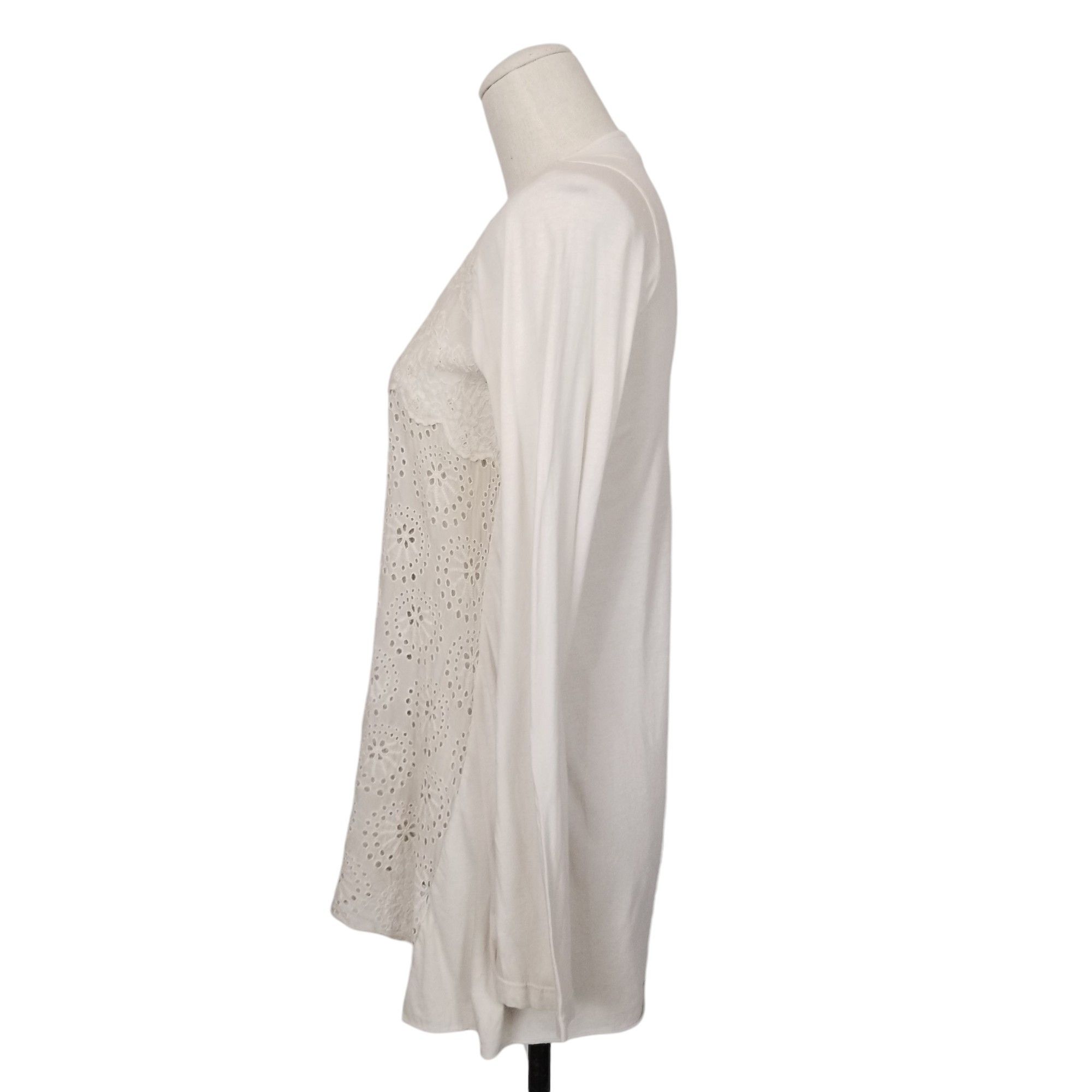 Johnny Was 4 Love and Liberty Eyelet Lace Tee Size S / US 4 / IT 40 - 3 Thumbnail