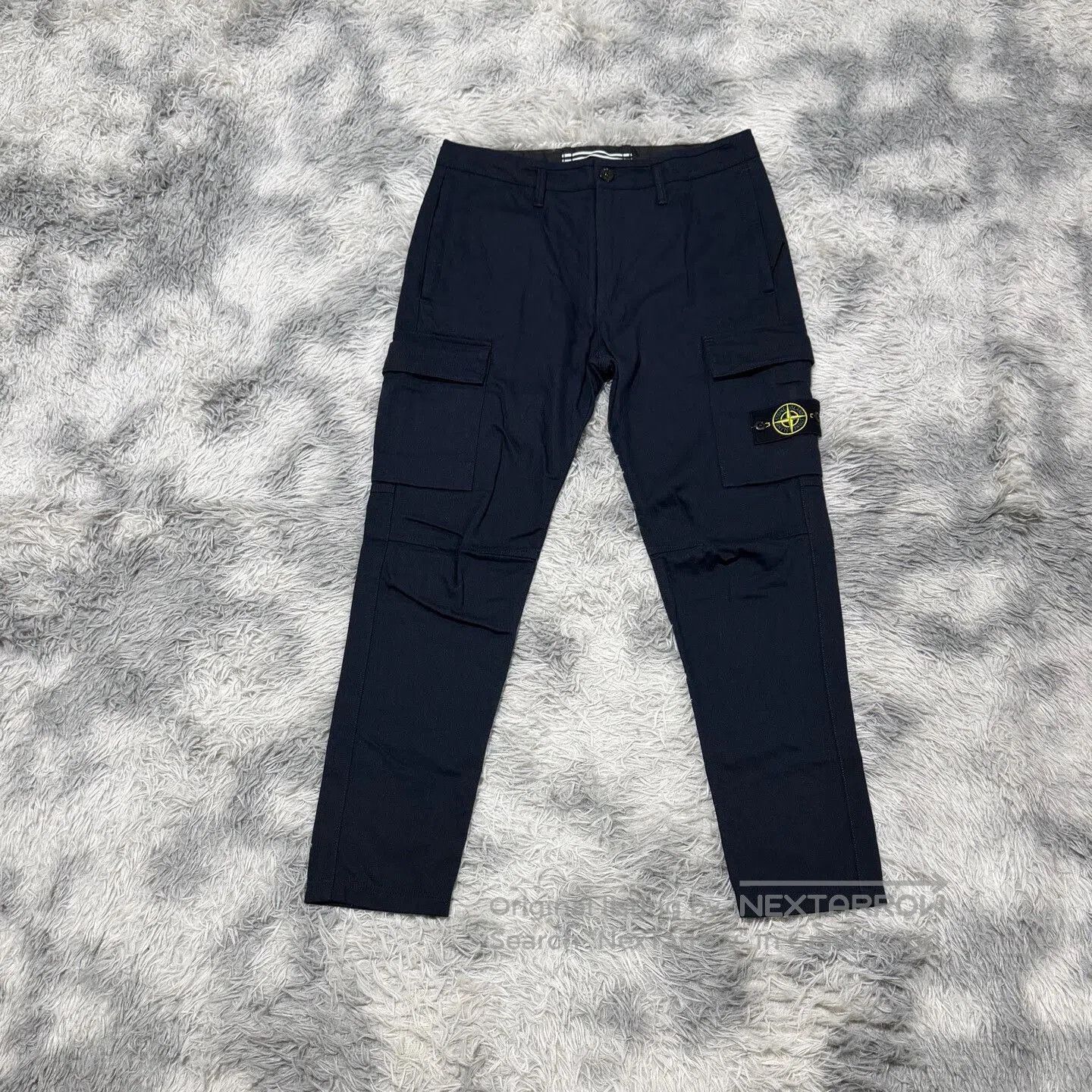 Stone Island Stone Island Wool Blend Cargo Straight Pants. Size US 31 - 1 Thumbnail