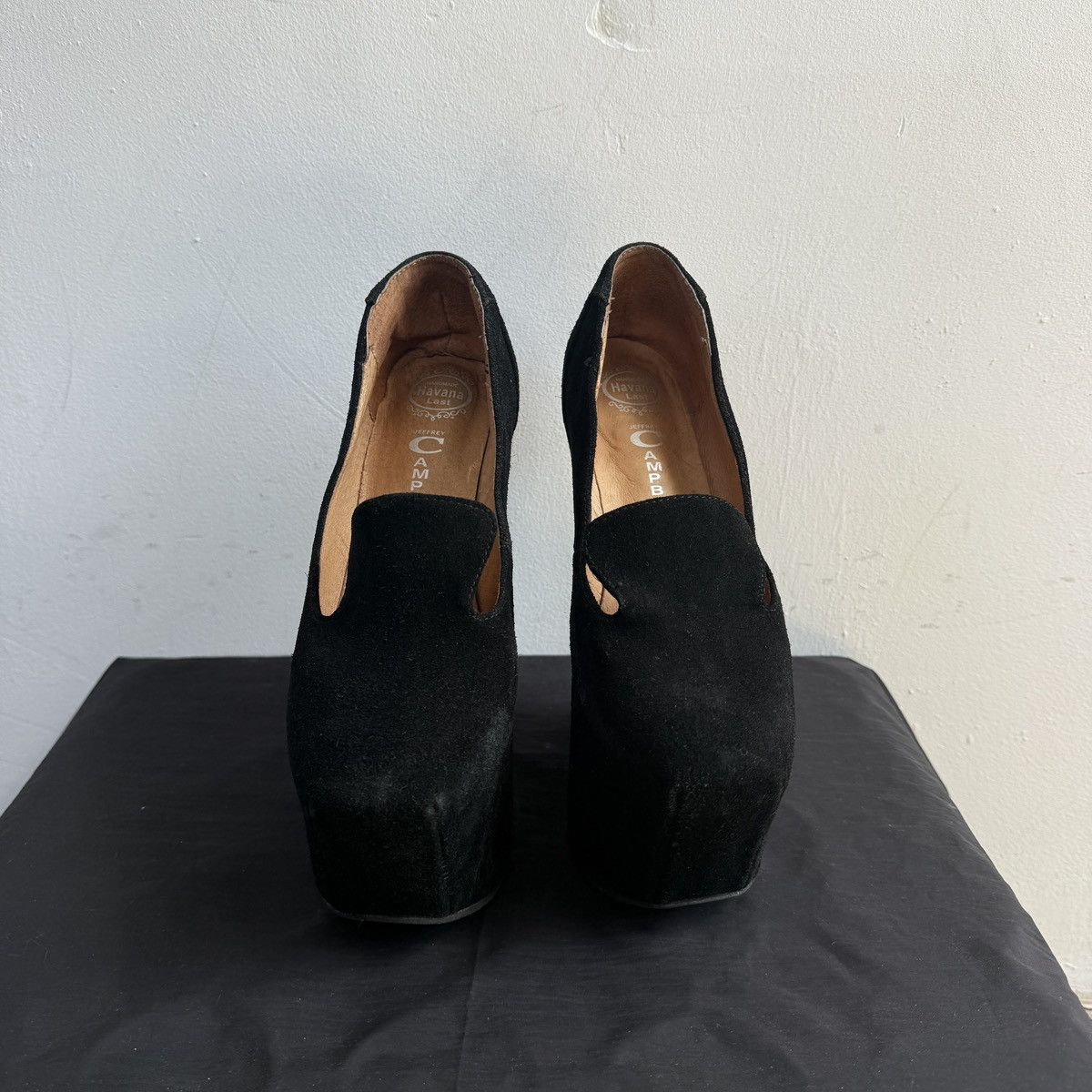 Jeffrey Campbell Jeffrey Campbell Platform Suede Glam Heels Shoes Size US 7 / IT 37 - 3 Thumbnail
