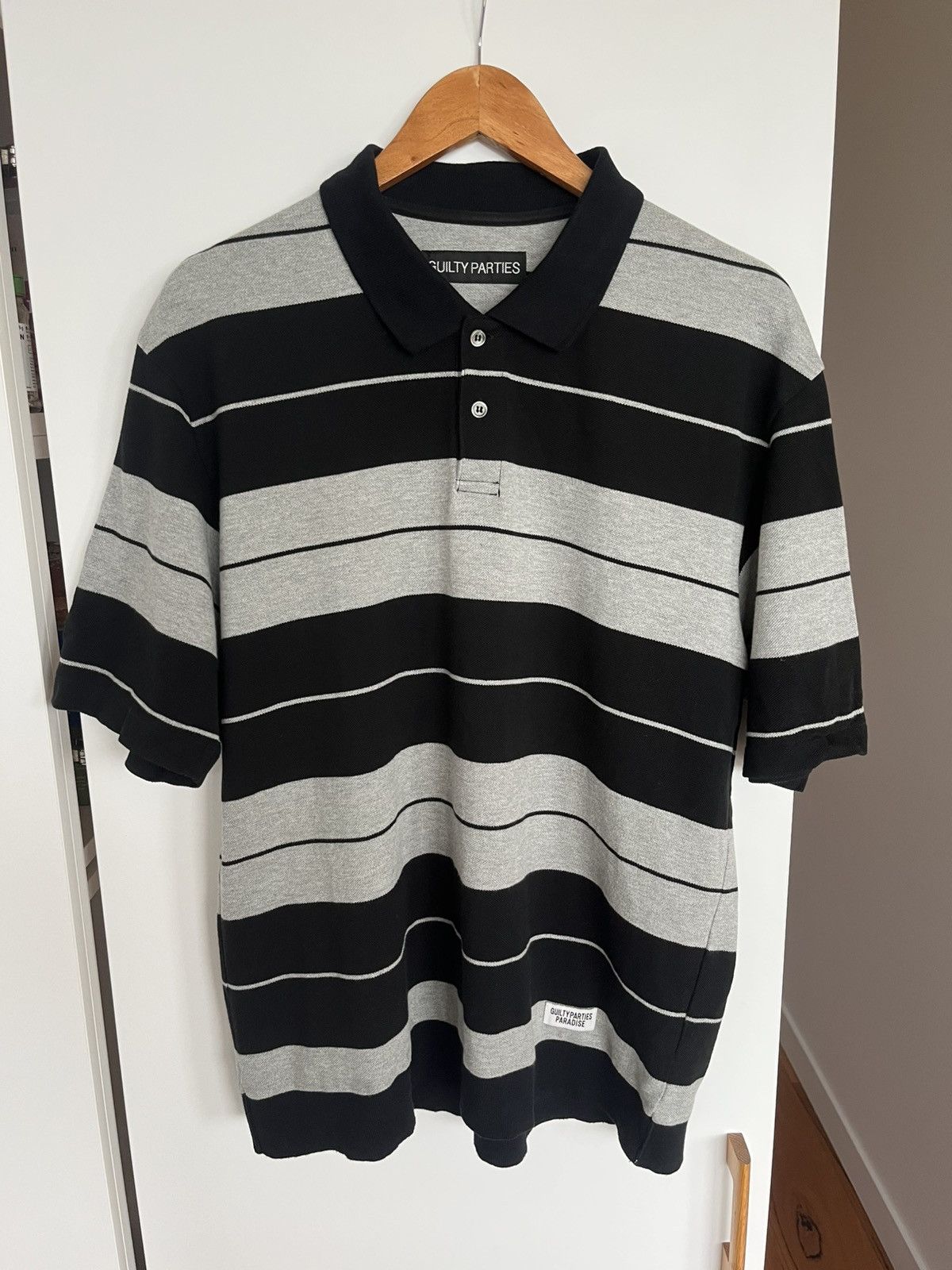 Wacko Maria Wacko Maria Striped Polo Shirt Medium Size US M / EU 48-50 / 2 - 1 Thumbnail