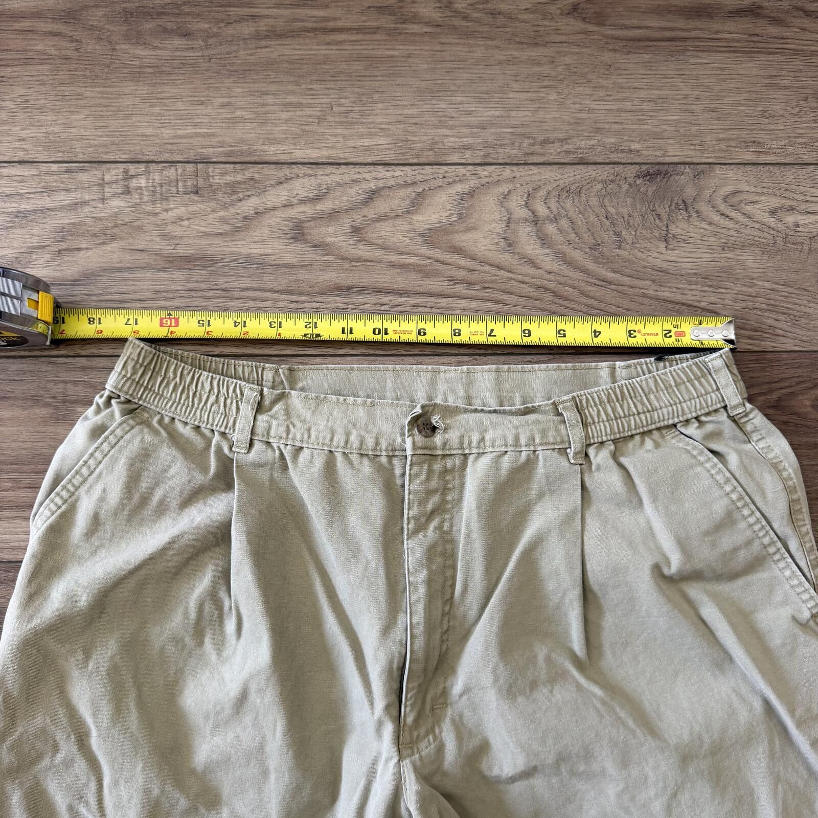 Woolrich Woolen Mills Vintage 90s Woolrich Rugged Outdoorwear Pleated Pants 38x30 Size US 38 / EU 54 - 7 Thumbnail