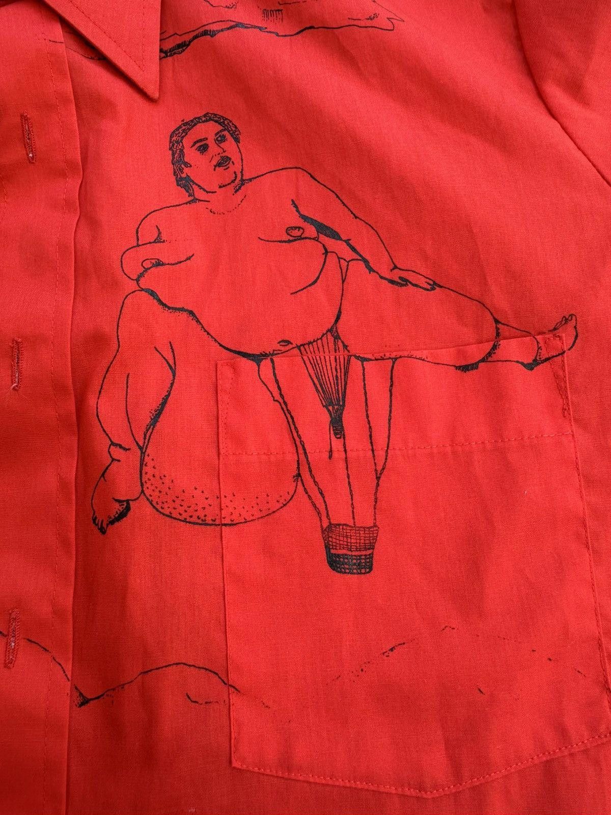 Other Pretty Trashy Red Graphic Shirt Sumo Balloon Sz 15.5 Size US M / EU 48-50 / 2 - 3 Thumbnail