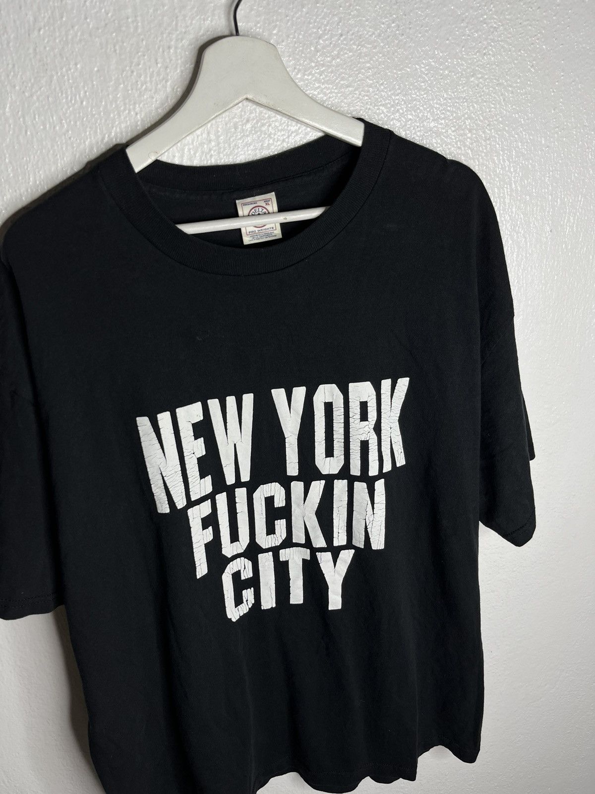 Vintage NEW YORK FUCKIN CITY Size US XL / EU 56 / 4 - 3 Thumbnail