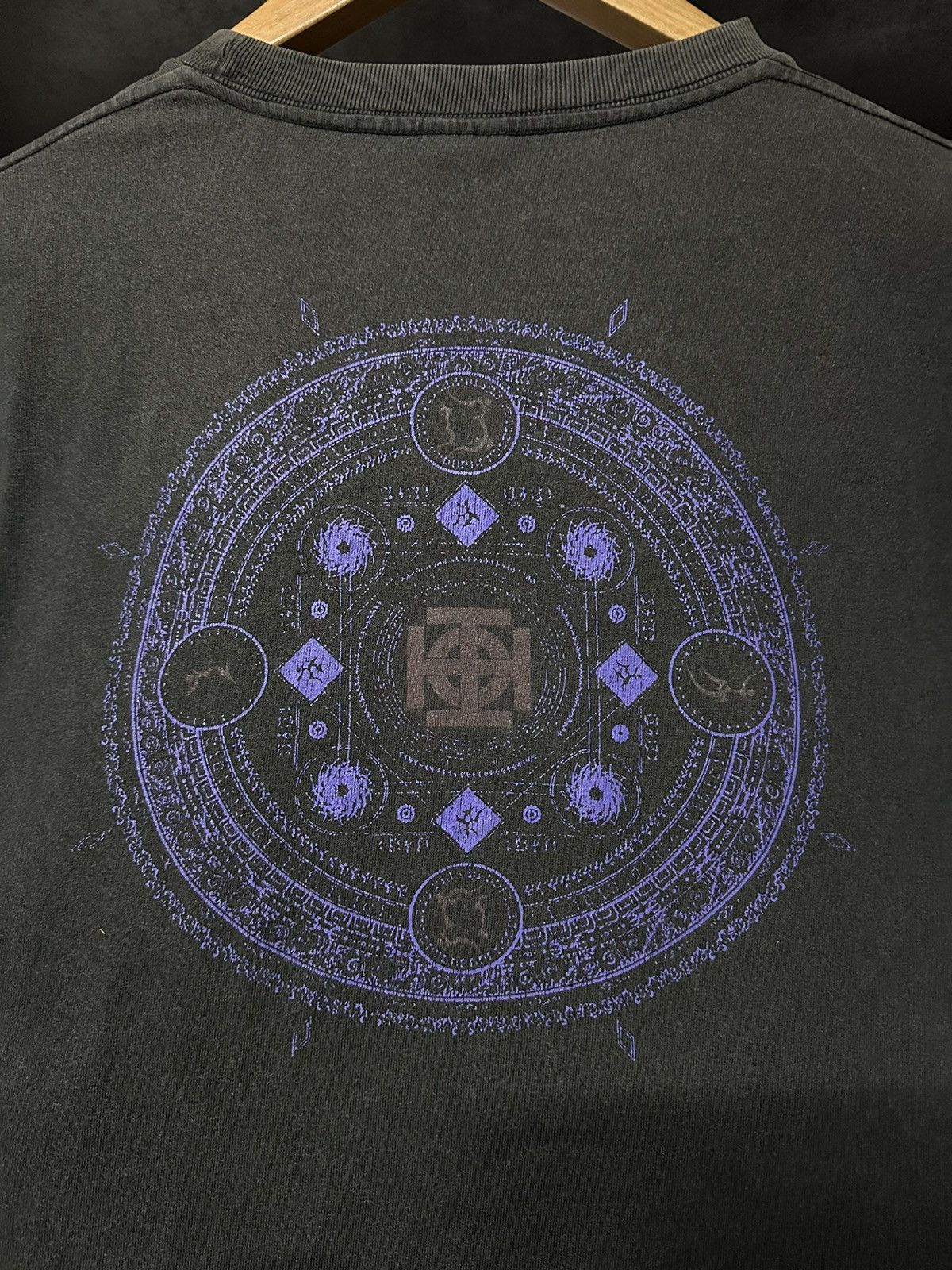Anime Thrashed Sousyu Senoiken Gakuen Anime Japan Sun Faded Tee Size US L / EU 52-54 / 3 - 9 Thumbnail