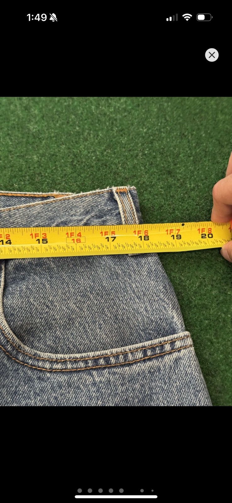 Levi's Vintage Clothing Vintage Y2K Levi’s Relaxed Baggy Skater Light Wash Jeans Size US 36 / EU 52 - 7 Thumbnail