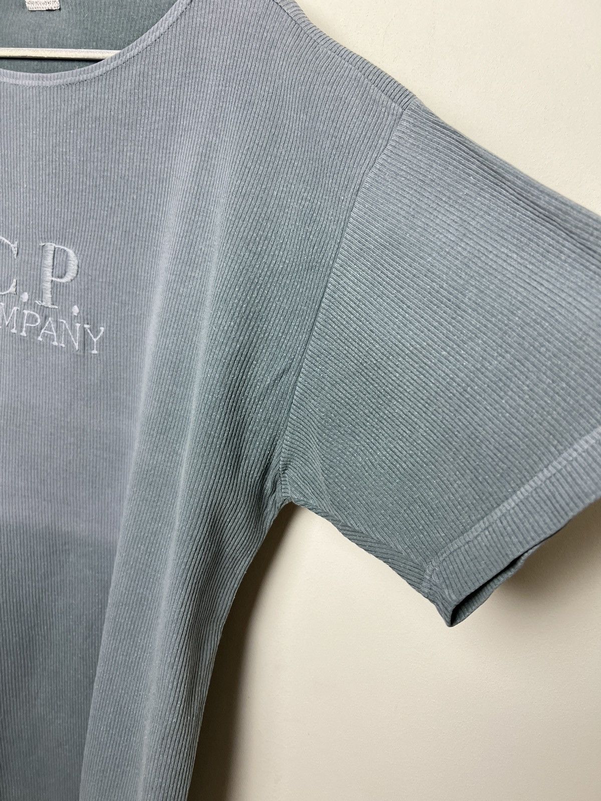 C.P. Company massimo osti cp company stone island 80 ribbed t shirt Size US L / EU 52-54 / 3 - 7 Thumbnail