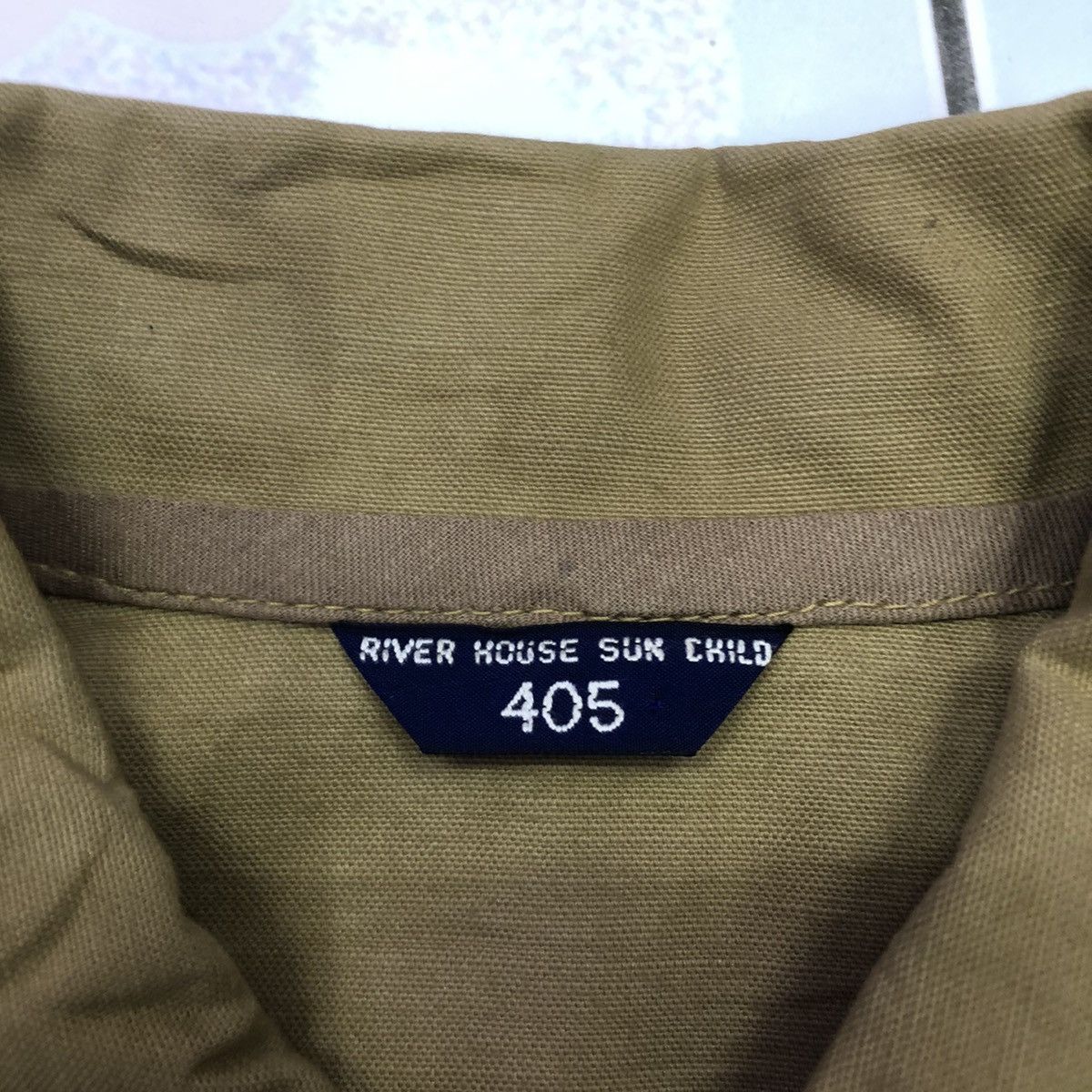 Japanese Brand River House Sun Child 405 Chore Jacket Size US S / EU 44-46 / 1 - 14 Thumbnail
