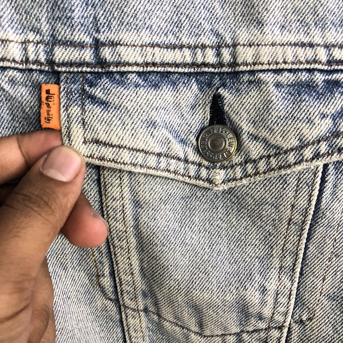 Levi's Vintage Clothing × Vintage Vintage Levi’s Big E Denim Light Wash Jacket Size US M / EU 48-50 / 2 - 5 Thumbnail