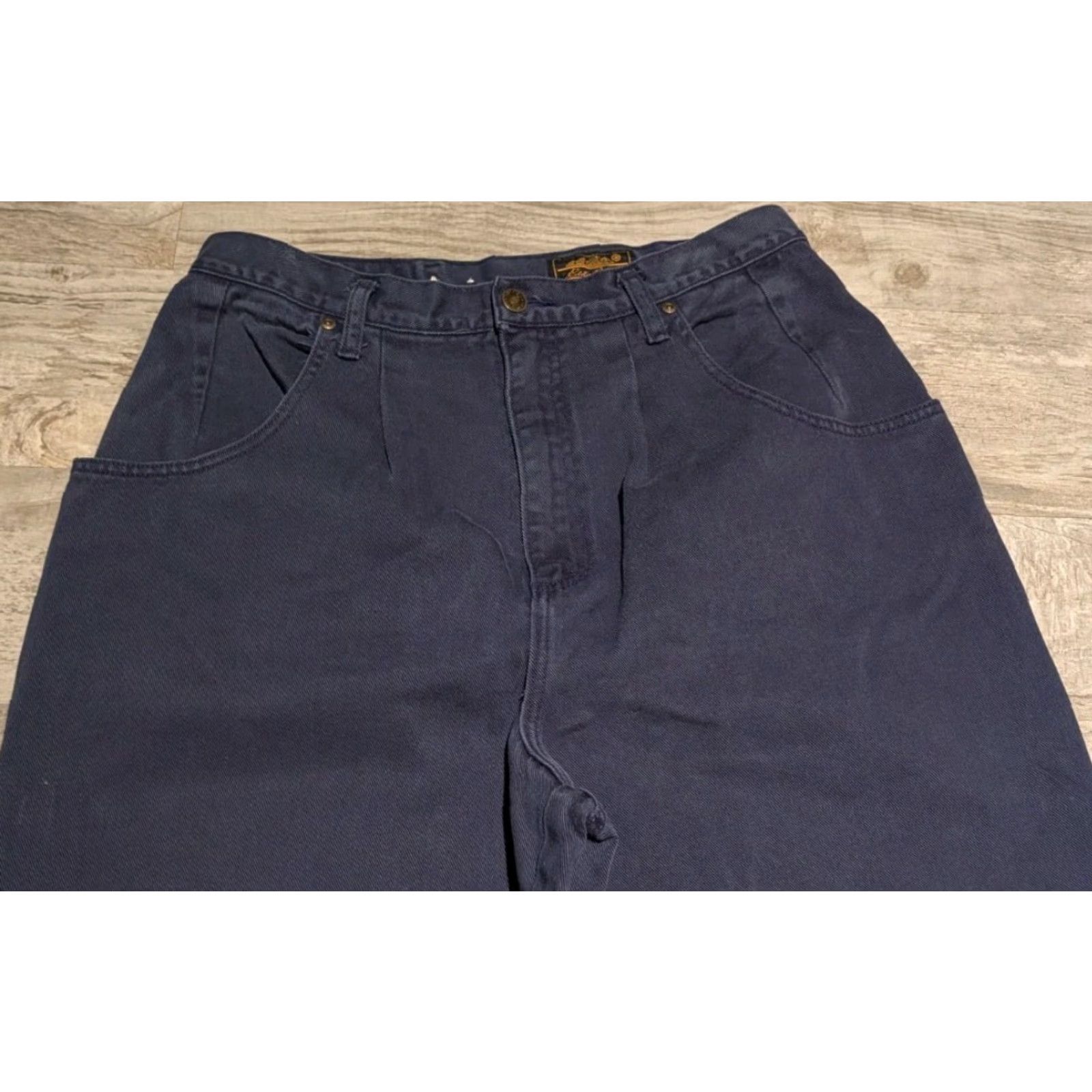 Eddie Bauer VINTAGE Eddie Bauer Black Label Mom Jeans Size 16 Tall Blue High Waist Denim 90s Womens Size 38" / US 16 / IT 52 - 3 Thumbnail