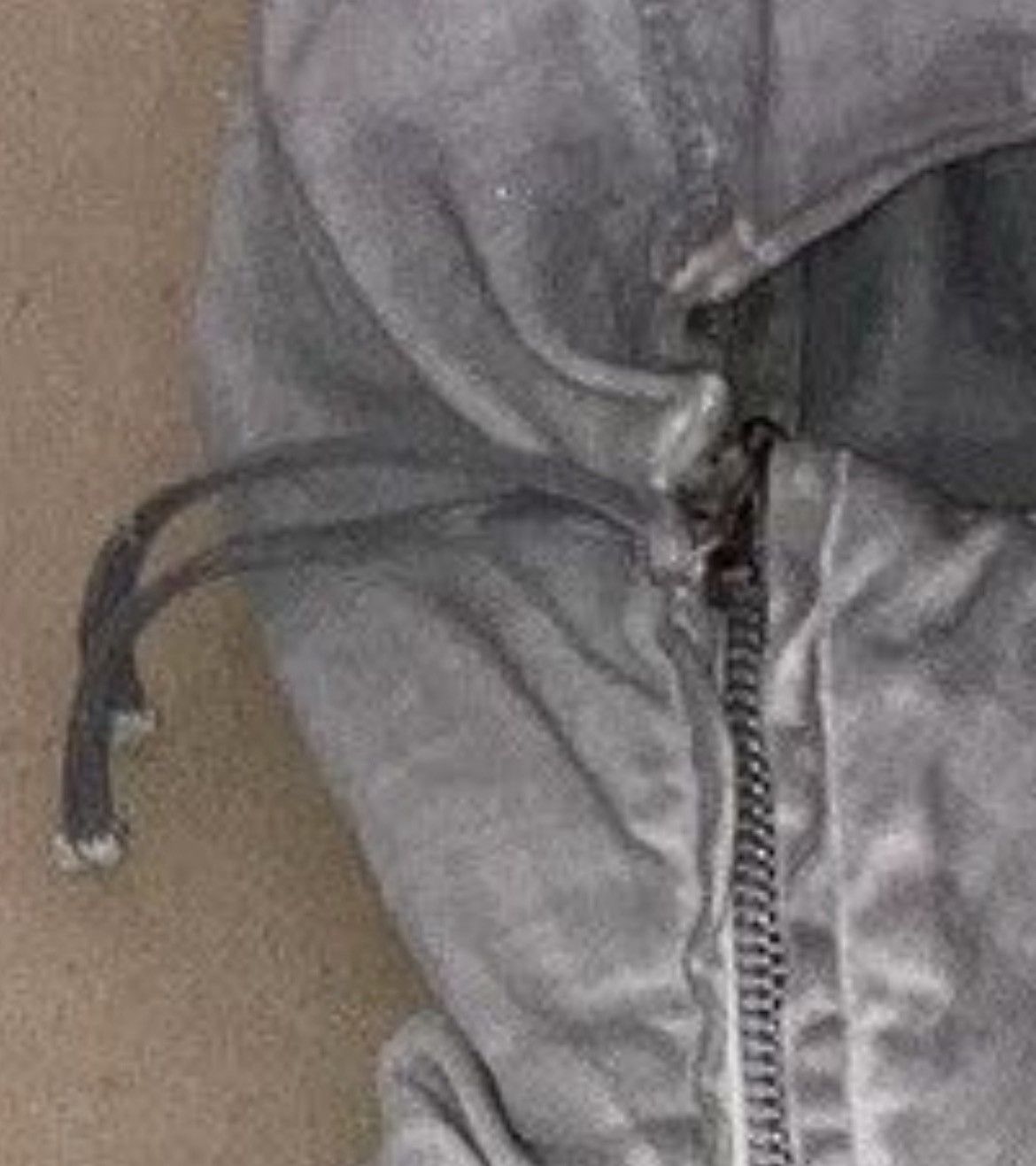 Boris Bidjan Saberi Seam taped object dyed reversible zipper2 hoodie (light grey Size US M / EU 48-50 / 2 - 12 Thumbnail