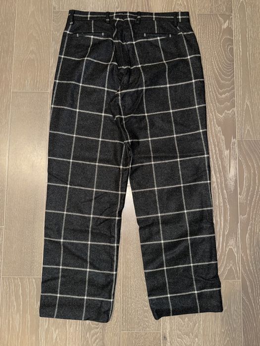 Supreme Supreme Windowpane Wool Trouser