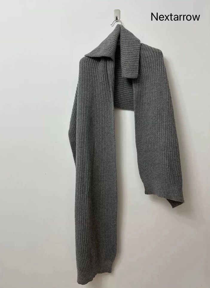 Dries Van Noten Dries van noten Knitted wool shawl 2412-Nextarrow Size US M / EU 48-50 / 2 - 3 Thumbnail