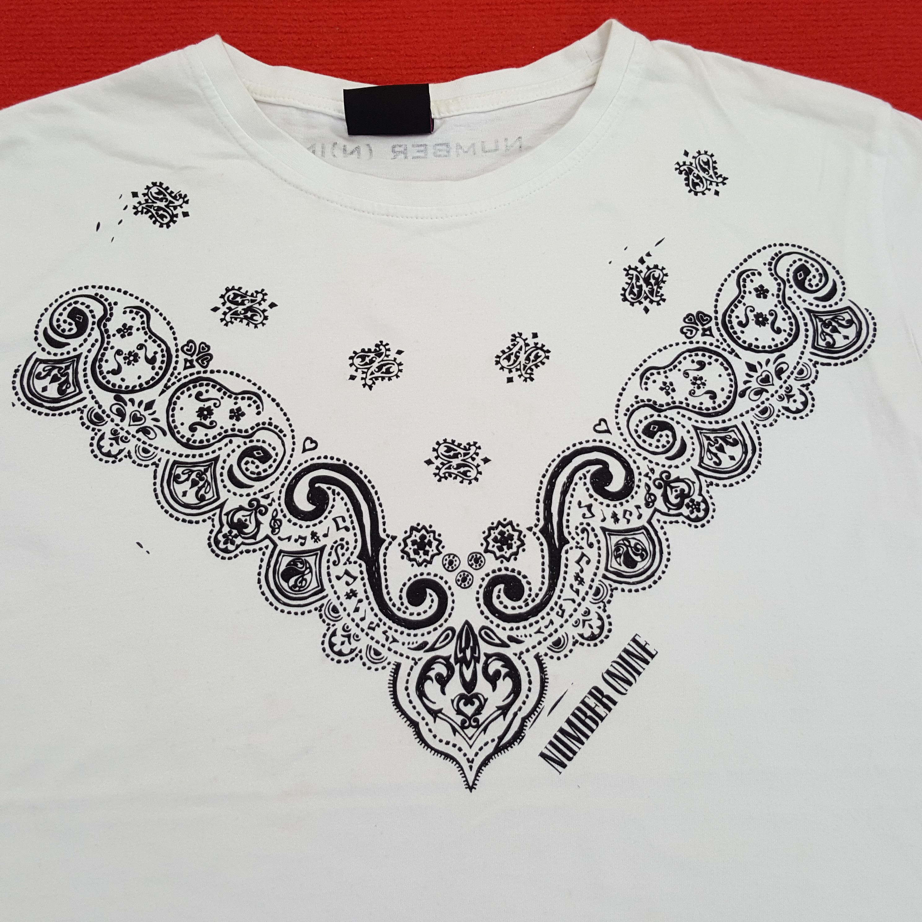 Marlboro × Number (N)ine × Vintage Marlboro X Number Nine Japanese Brand Designer Tshirt Size US M / EU 48-50 / 2 - 2 Thumbnail