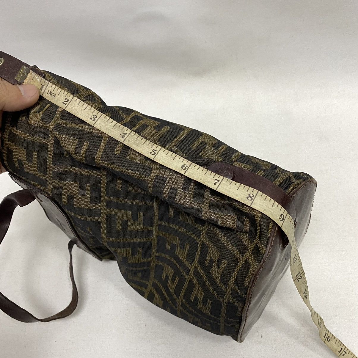 Fendi ‼️YES‼️ AUTHENTIC FENDI FF ZUCCA FORDABLE BAG Size ONE SIZE - 14 Thumbnail