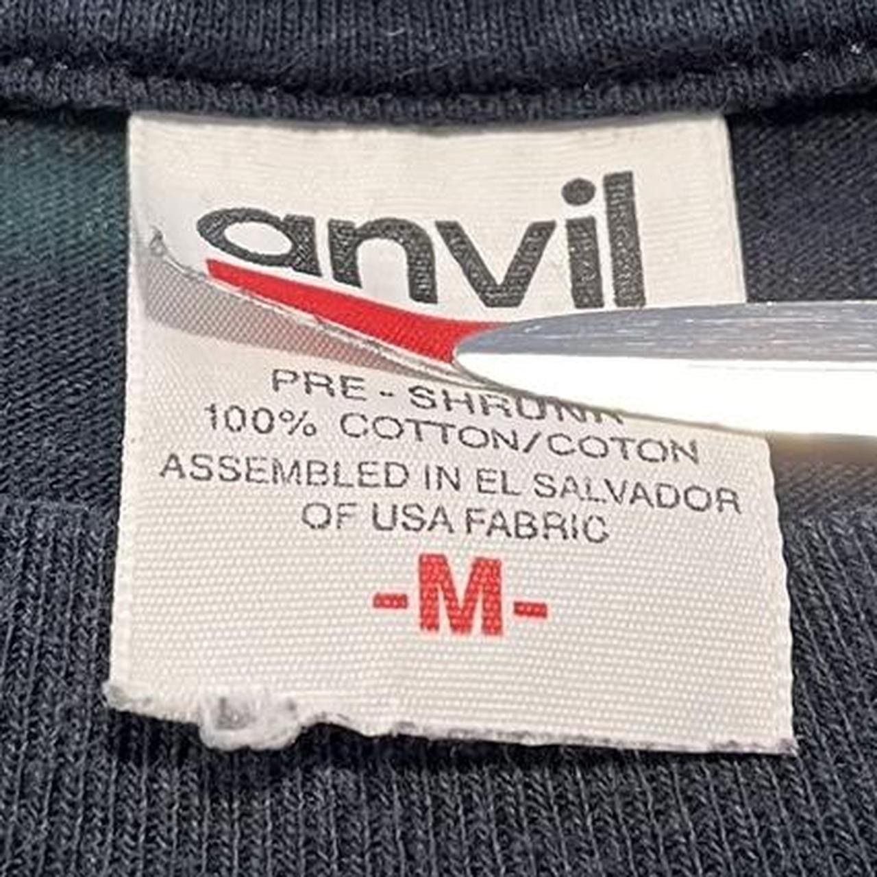 Anvil × Vintage Vintage Anvil Hog’s Breathe Saloon Motorcycle Biker Tshirt Size US M / EU 48-50 / 2 - 4 Thumbnail
