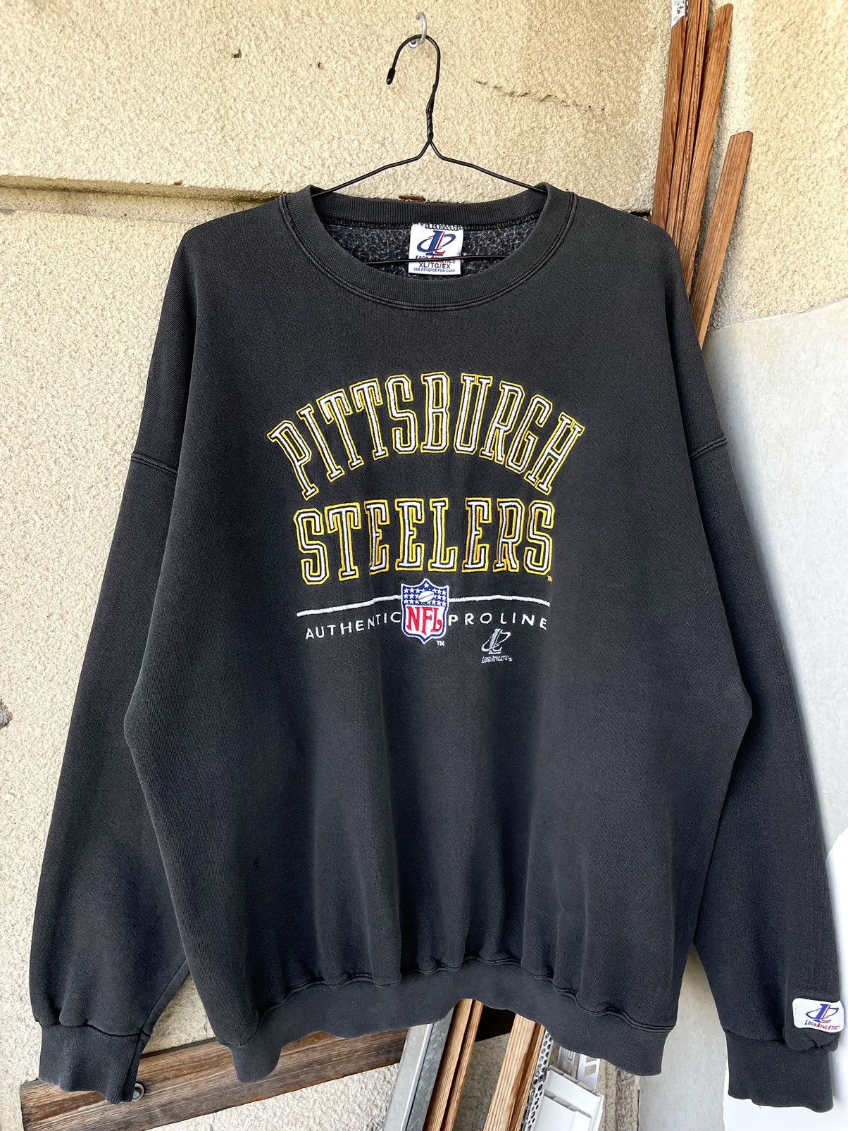 NFL Vintage 90s Pittsburgh Steelers NFL Football Sweatshirt Size US XL / EU 56 / 4 - 9 Thumbnail