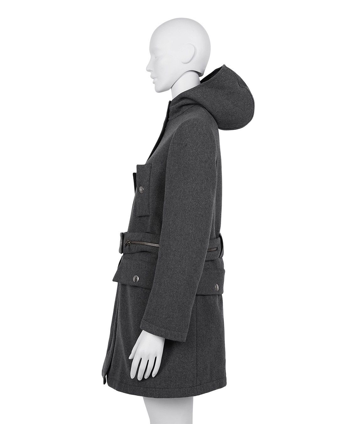 Miu Miu Miu Miu F/W1999 Coat in Grey Size S / US 4 / IT 40 - 9 Thumbnail