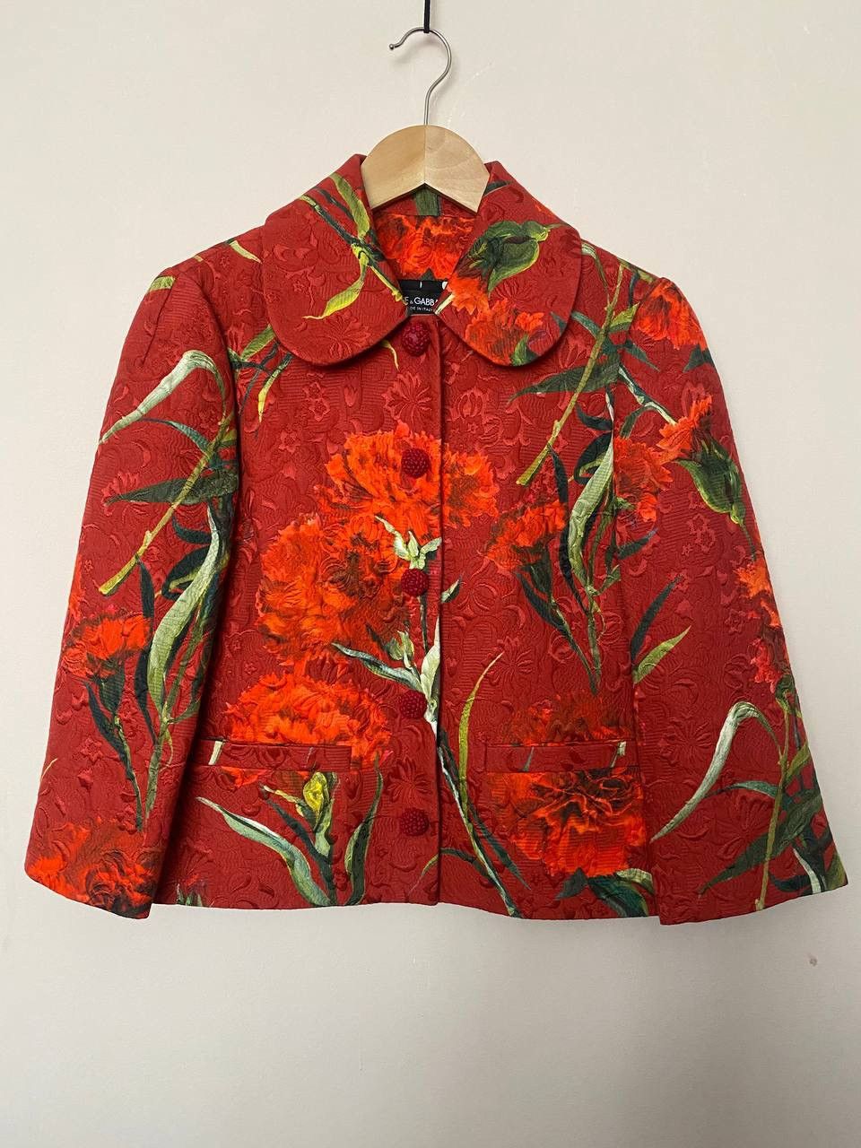 Dolce & Gabbana ❤️ RRP 2830$ Dolce & Gabbana Floral Metallic Brocade Jacket Size M / US 6-8 / IT 42-44 - 1 Thumbnail