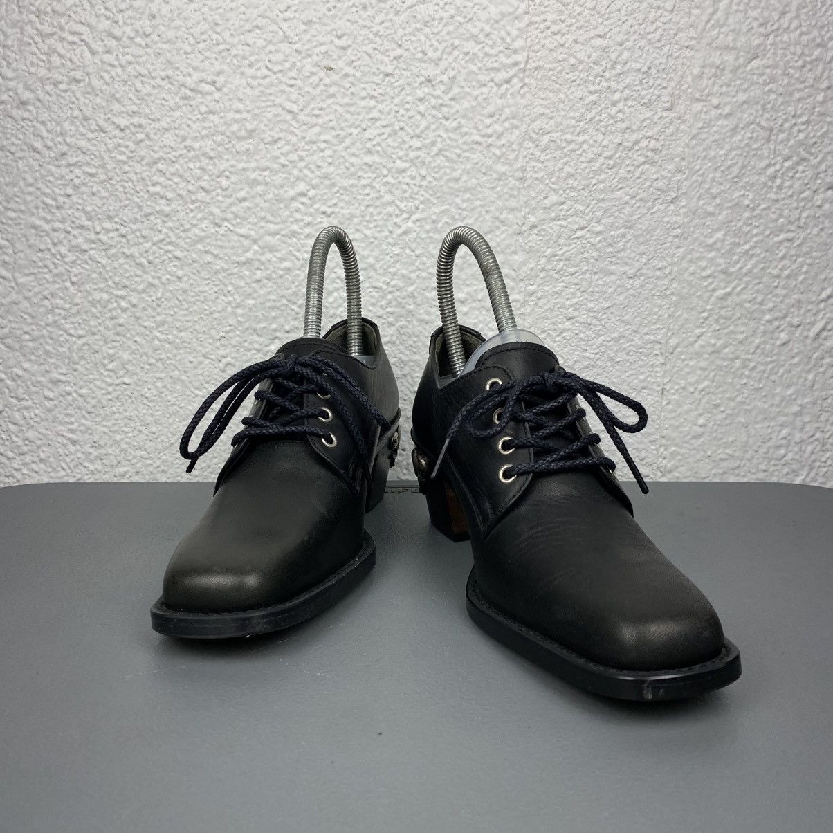 Yohji Yamamoto Yoshiko Creation Paris Square Toe Shoes Size US 6 / IT 36 - 1 Thumbnail