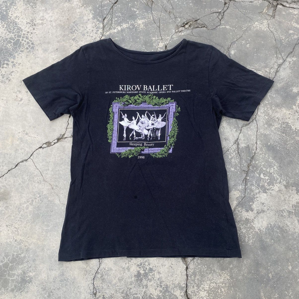Vintage 1998 Sleeping Beauty Kirov Ballet tee Size US S / EU 44-46 / 1 - 1 Thumbnail