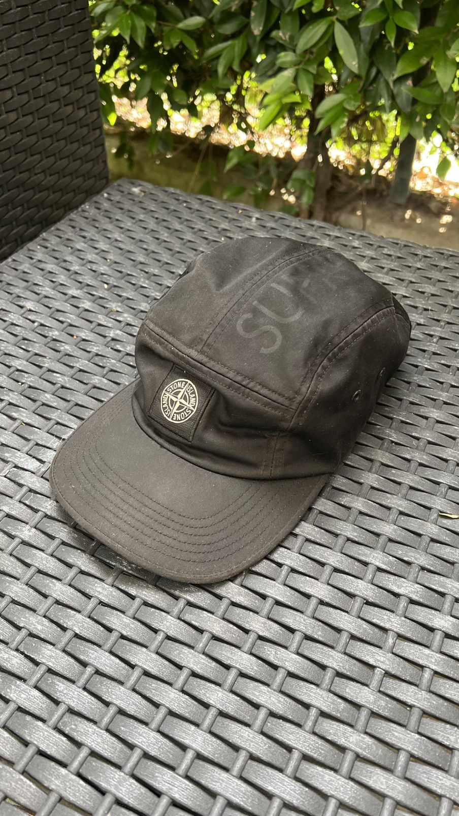 Stone Island × Supreme Supreme Stone Island Camp Cap | Grailed