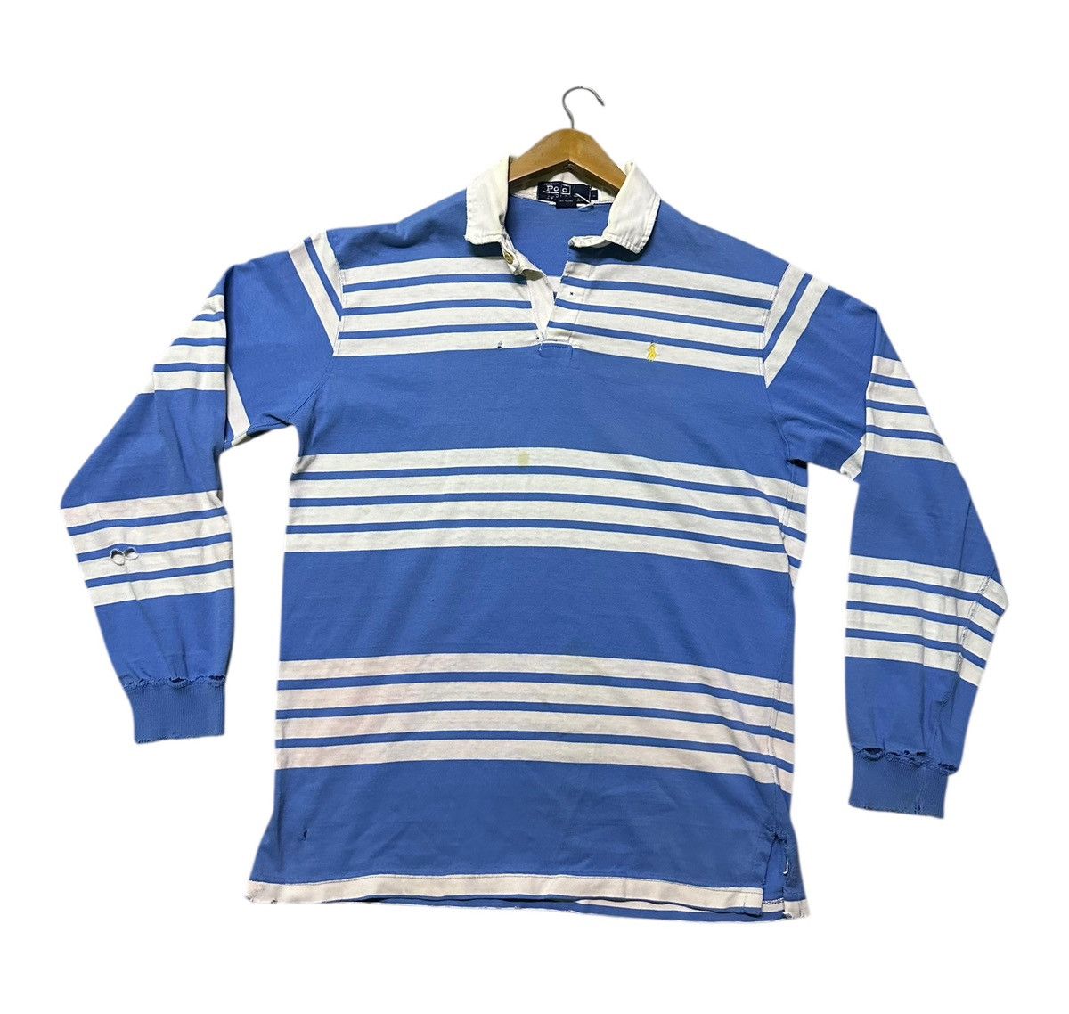 Polo Ralph Lauren Vintage Polo Ralph Lauren Striped Polo T-Shirt 
