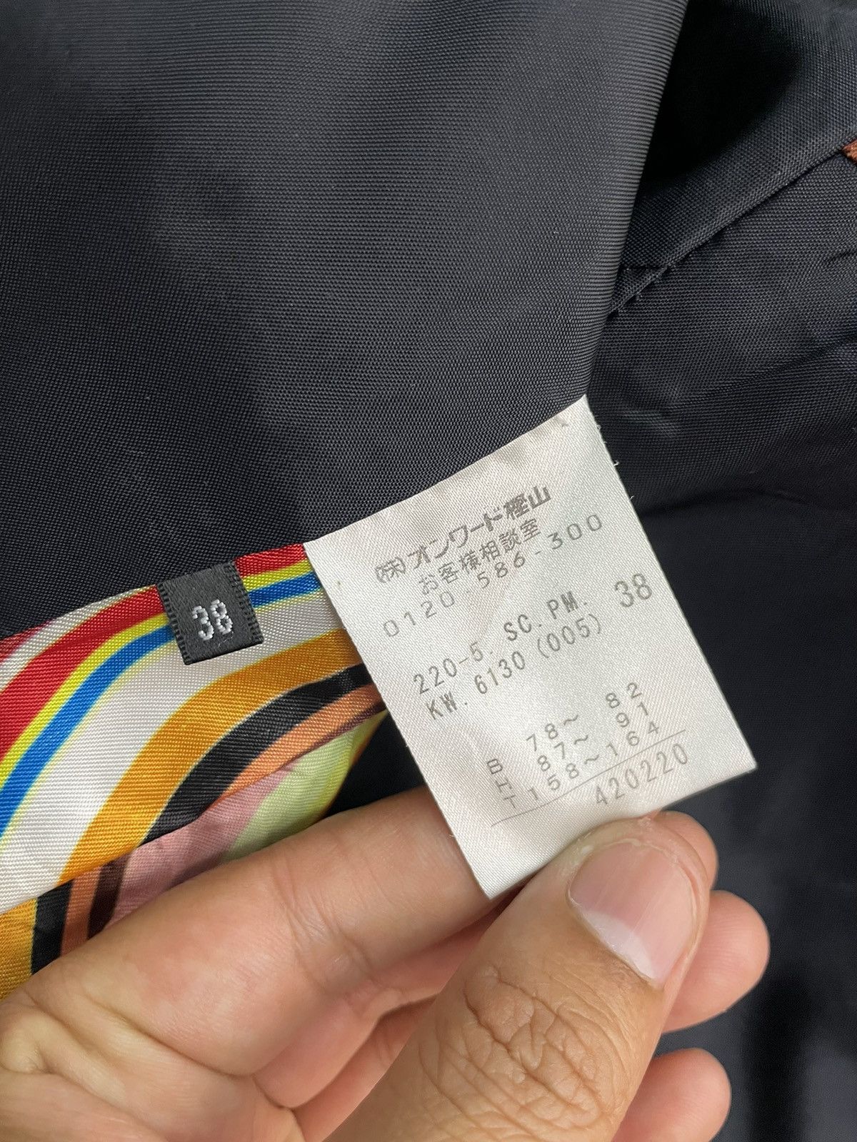 Paul Smith × Vintage Vintage Paul Smith Coat Women Wool Jacket Size 38 Size S / US 4 / IT 40 - 6 Thumbnail