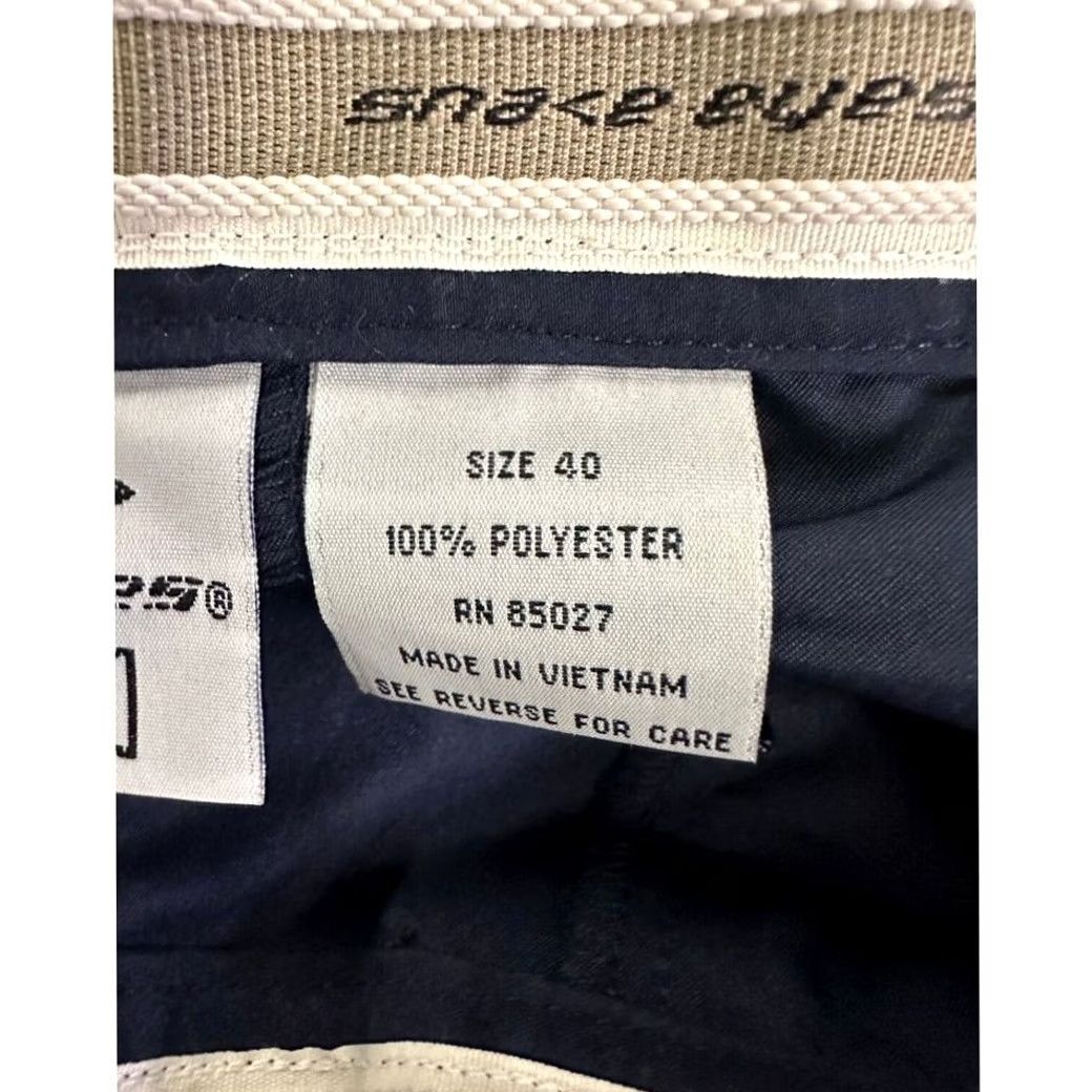 Vintage Snake Eyes Cargo Shorts Mens 40 Blue Performance Golf Flex Tech Size US 40 / EU 56 - 3 Thumbnail