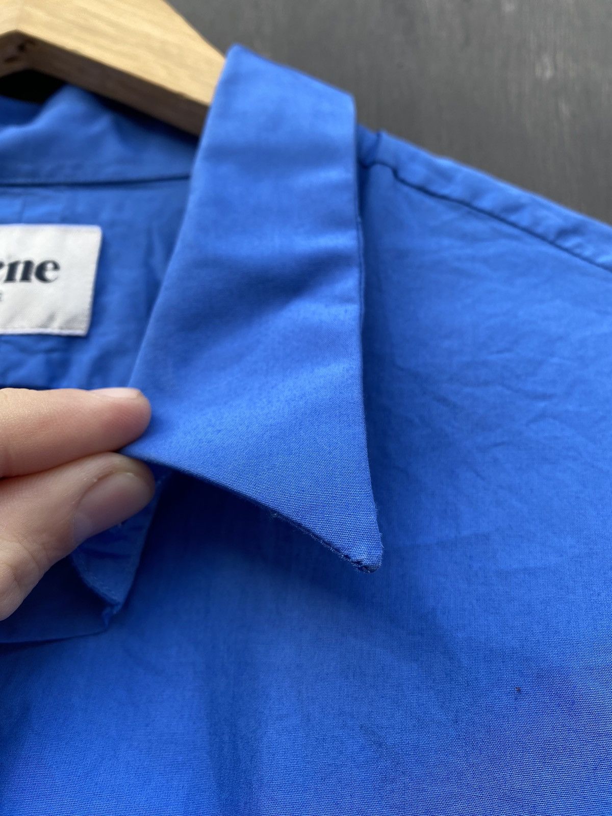 Acne Studios Acne Chatwin Pop AW12 blue shirt size 52 Size US L / EU 52-54 / 3 - 4 Thumbnail