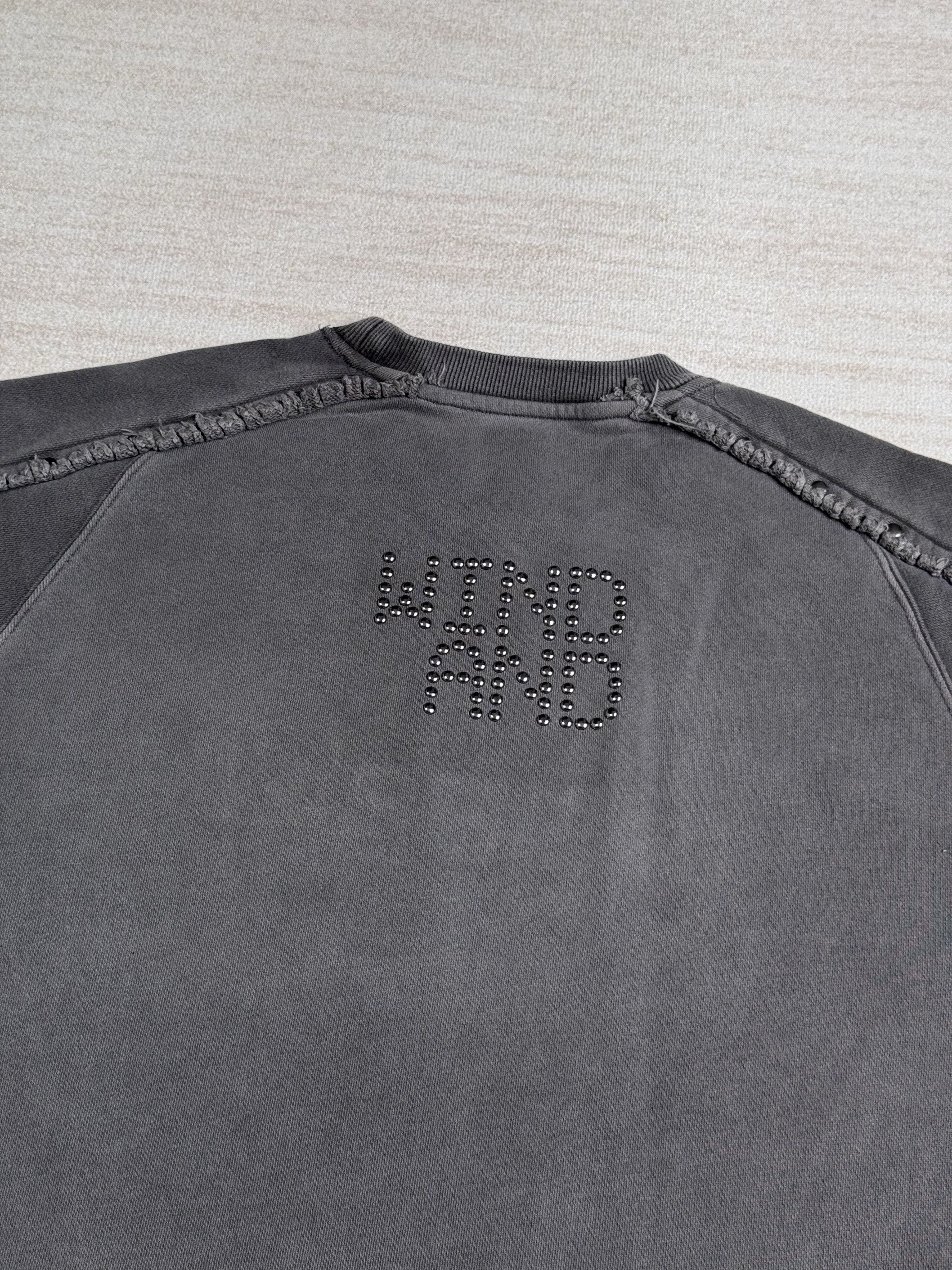 Japanese Brand WIND AND SEA | SULFER ACID STUDS C-OFF S/S TOP / CHARCOAL Size US L / EU 52-54 / 3 - 3 Thumbnail
