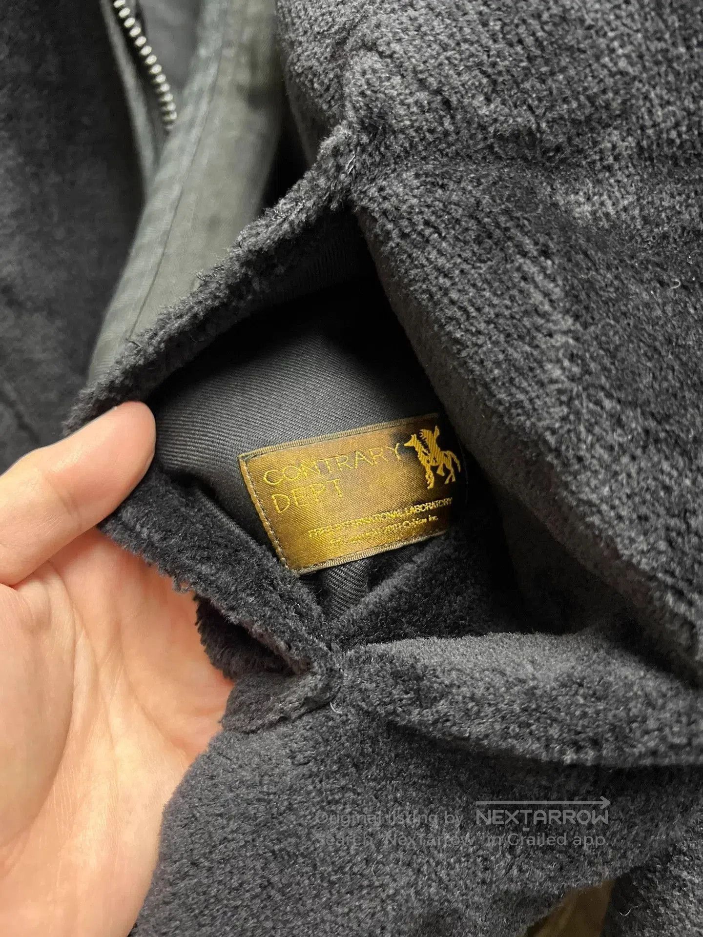 Visvim Black Zip-Front Padded Bomber Jacket. Size US M / EU 48-50 / 2 - 7 Thumbnail
