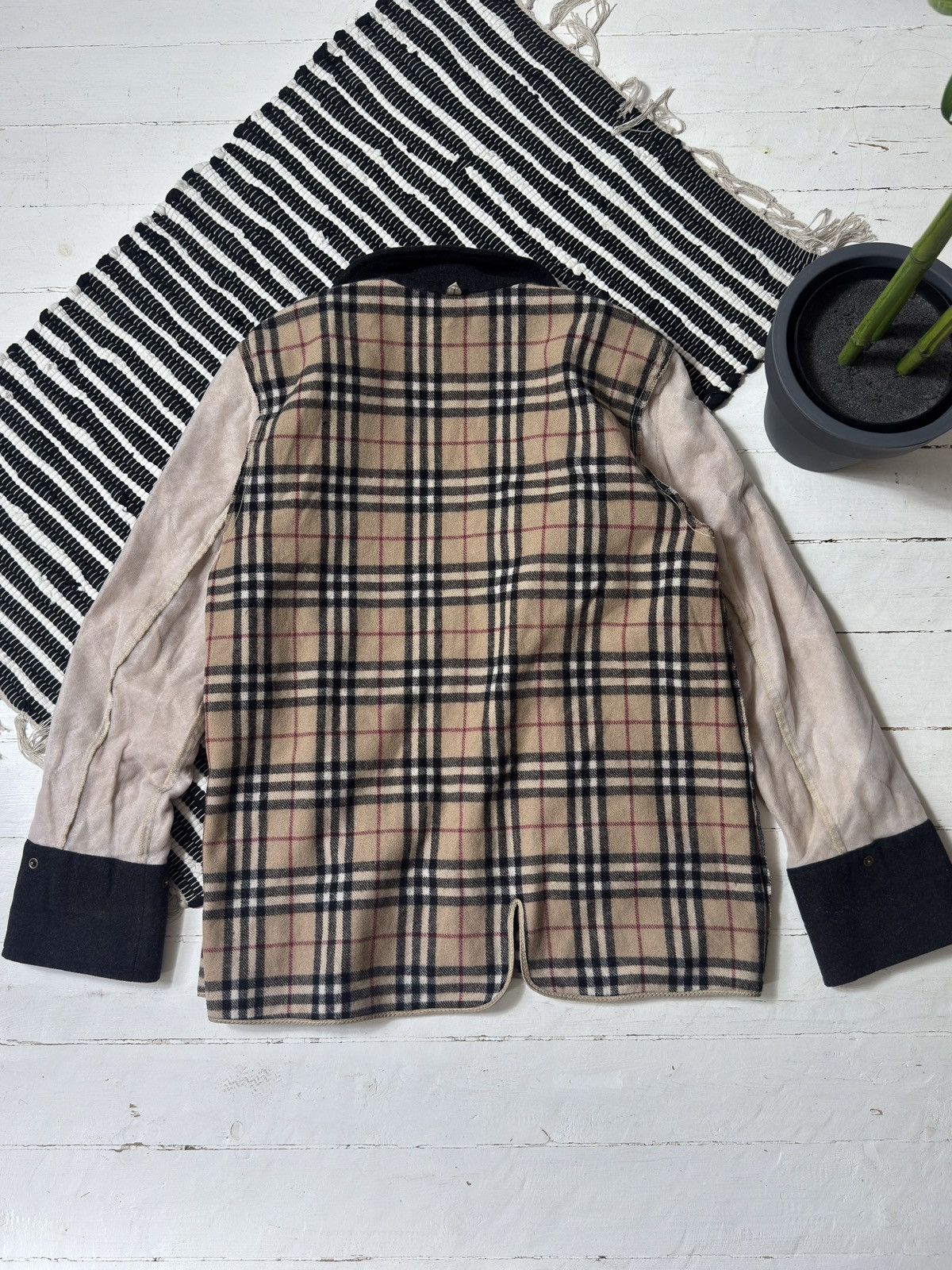Burberry VINTAGE BURBERRY NOVA CHECK WOOL REMOVABLE LINING JACKET Size M / US 6-8 / IT 42-44 - 10 Thumbnail