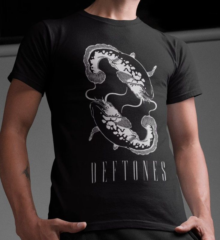 Band Tees Deftones Band T-shirt, Deftones Alternative Metal Band Tee Size US XL / EU 56 / 4 - 2 Thumbnail