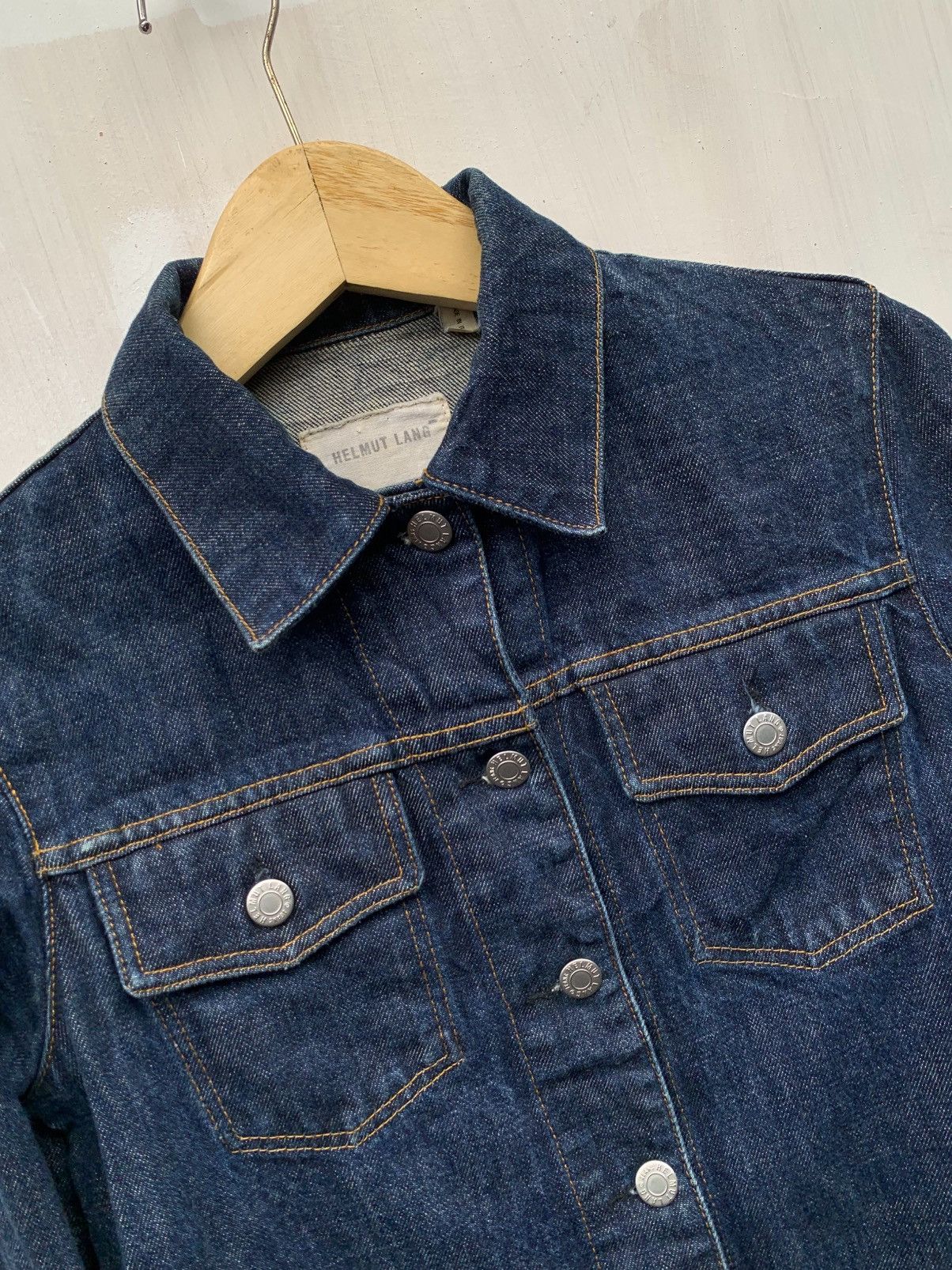 Helmut Lang Vintage 1999 helmut lang classic denim Size US XXS / EU 40 - 2 Thumbnail