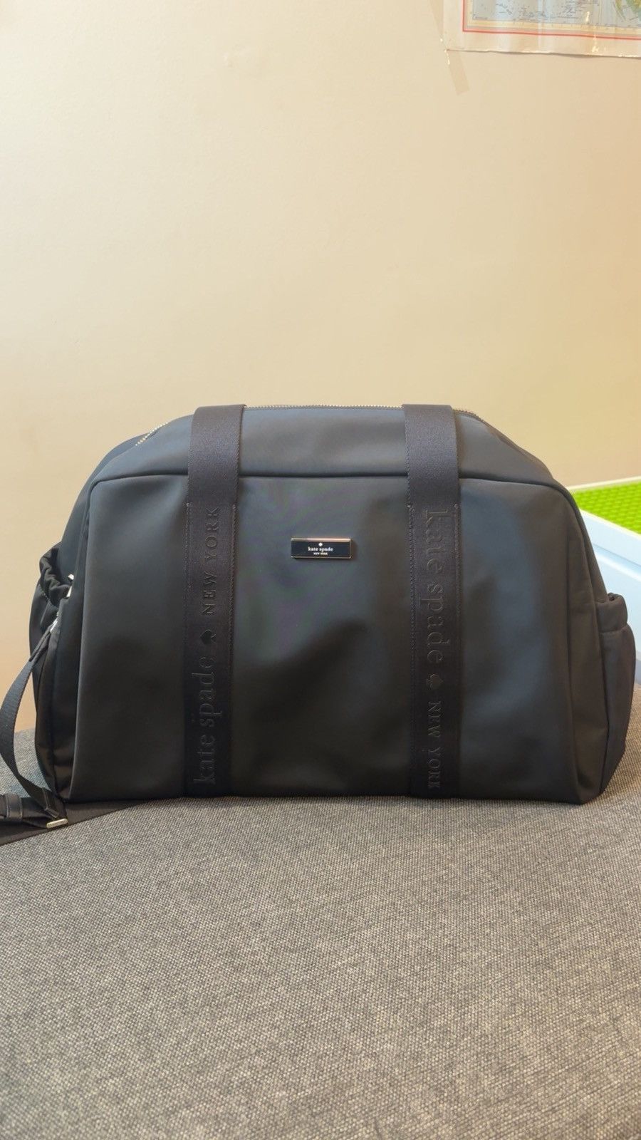 Kate Spade Kate Spade Carter Nylon Large Weekender, Black kate spade Size ONE SIZE - 1 Thumbnail