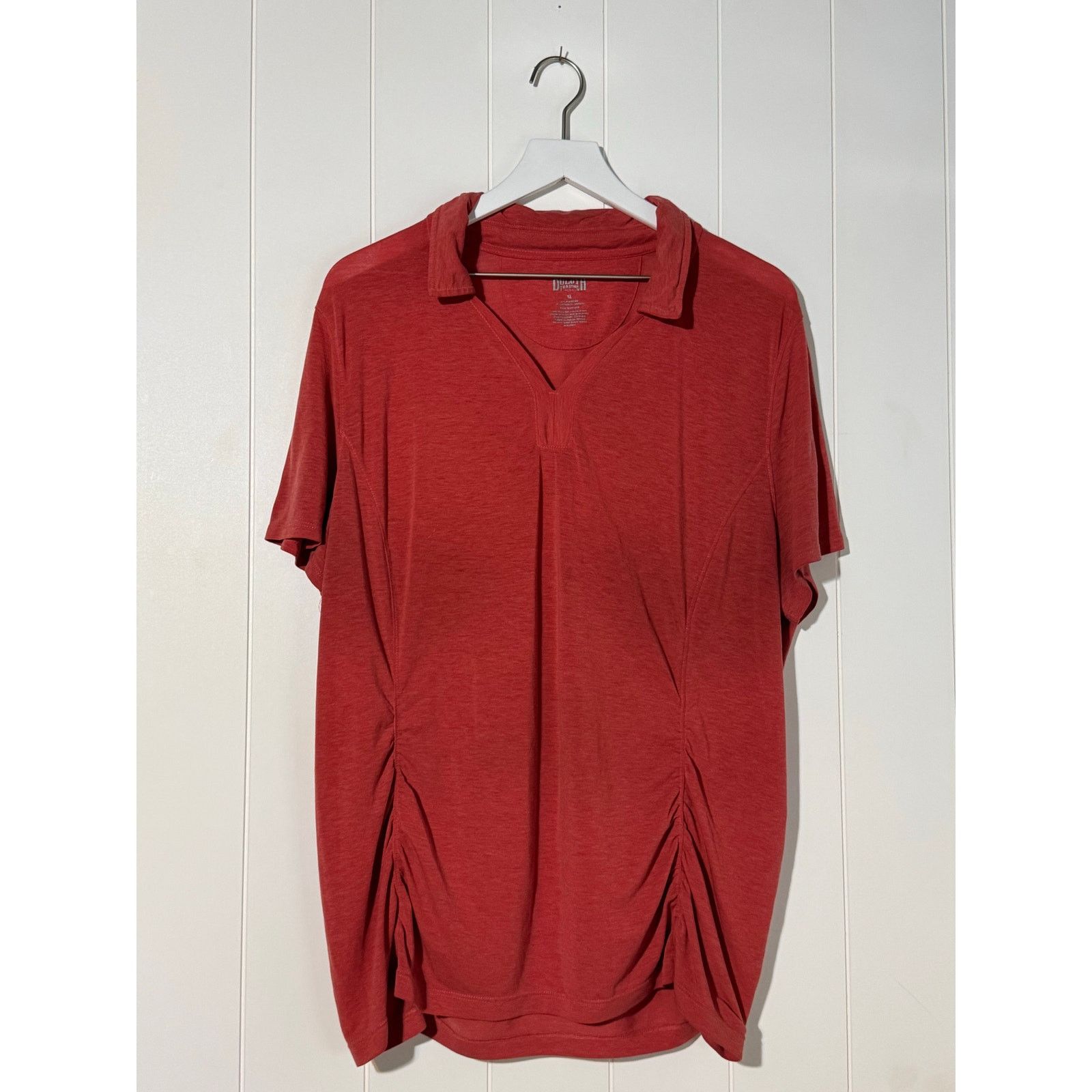 Duluth Trading Company Duluth Trading Womens Polo Shirt Shirred Front Size XL Size XL / US 12-14 / IT 48-50 - 2 Thumbnail