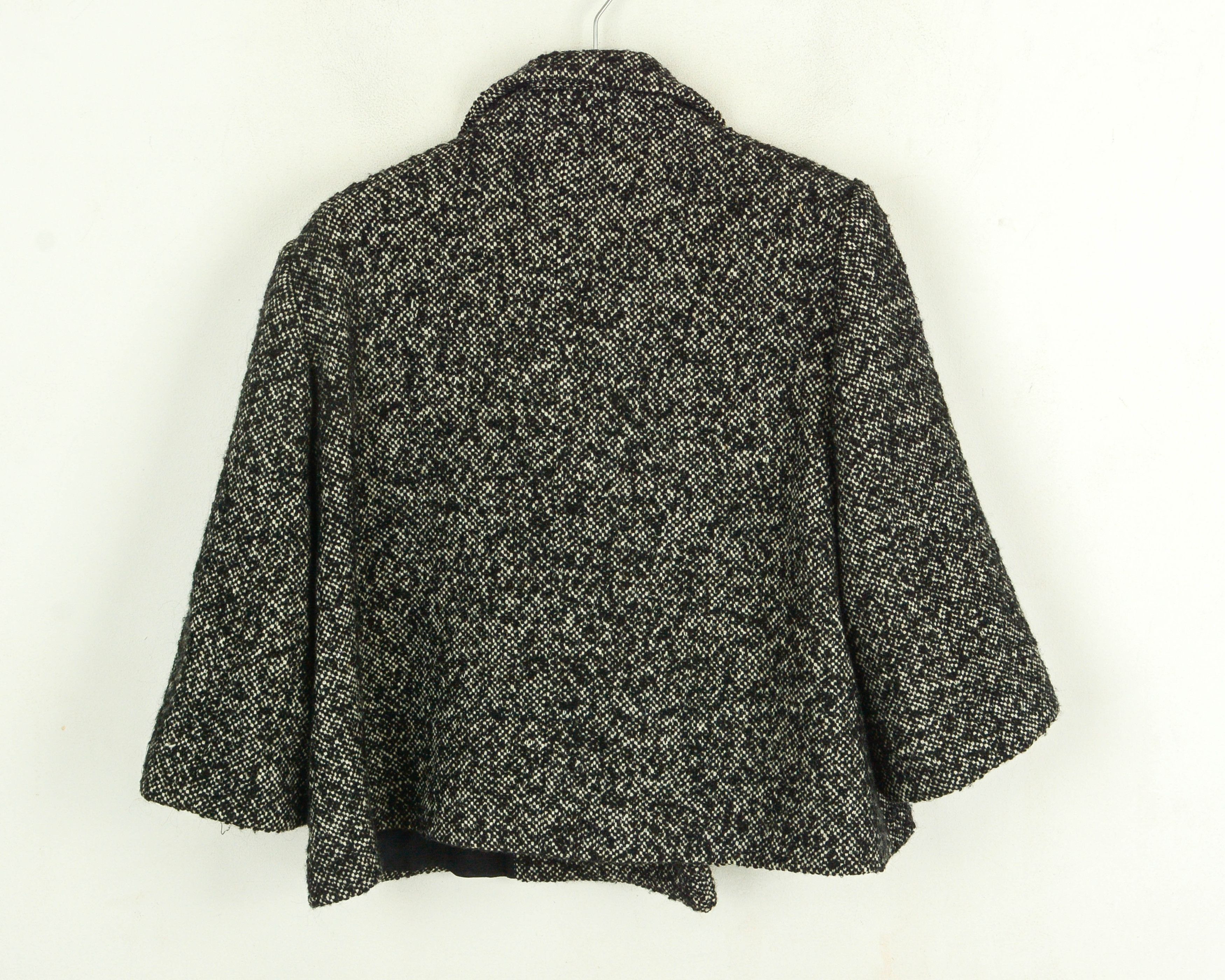 Gant Women M Jacket Blazer Double Breasted Coat Elbow Tweed Size M / US 6-8 / IT 42-44 - 4 Thumbnail